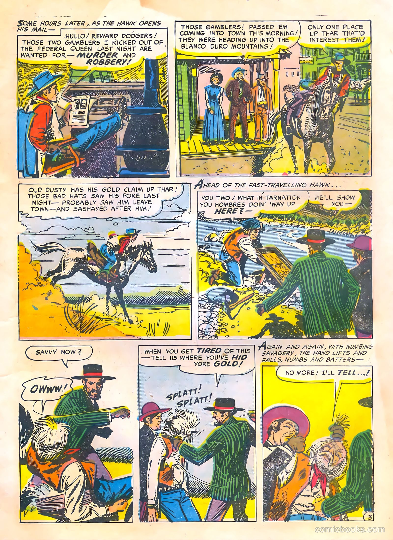 The Hawk #2 (1952) — page 5 of 36