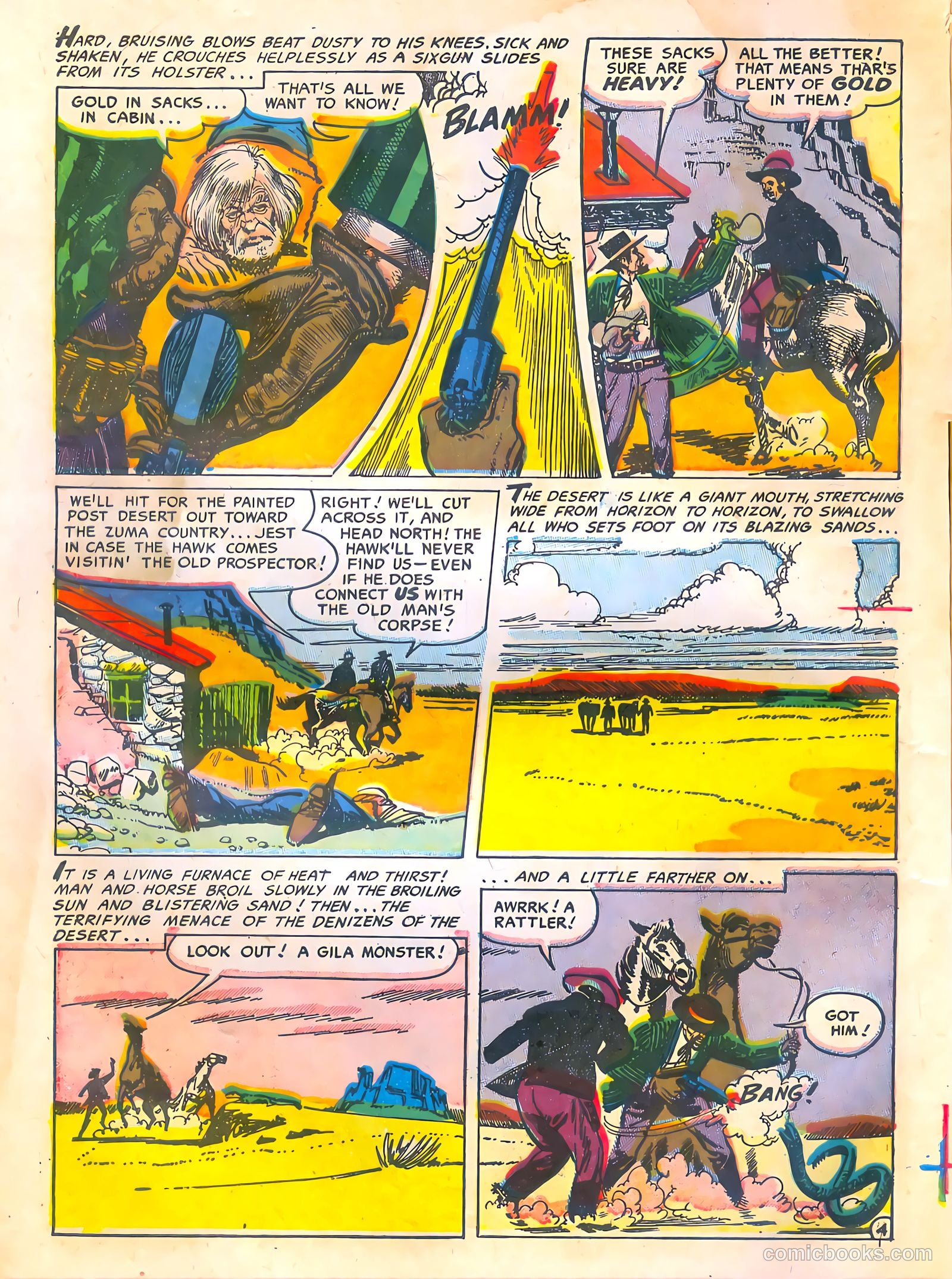 The Hawk #2 (1952) — page 6 of 36