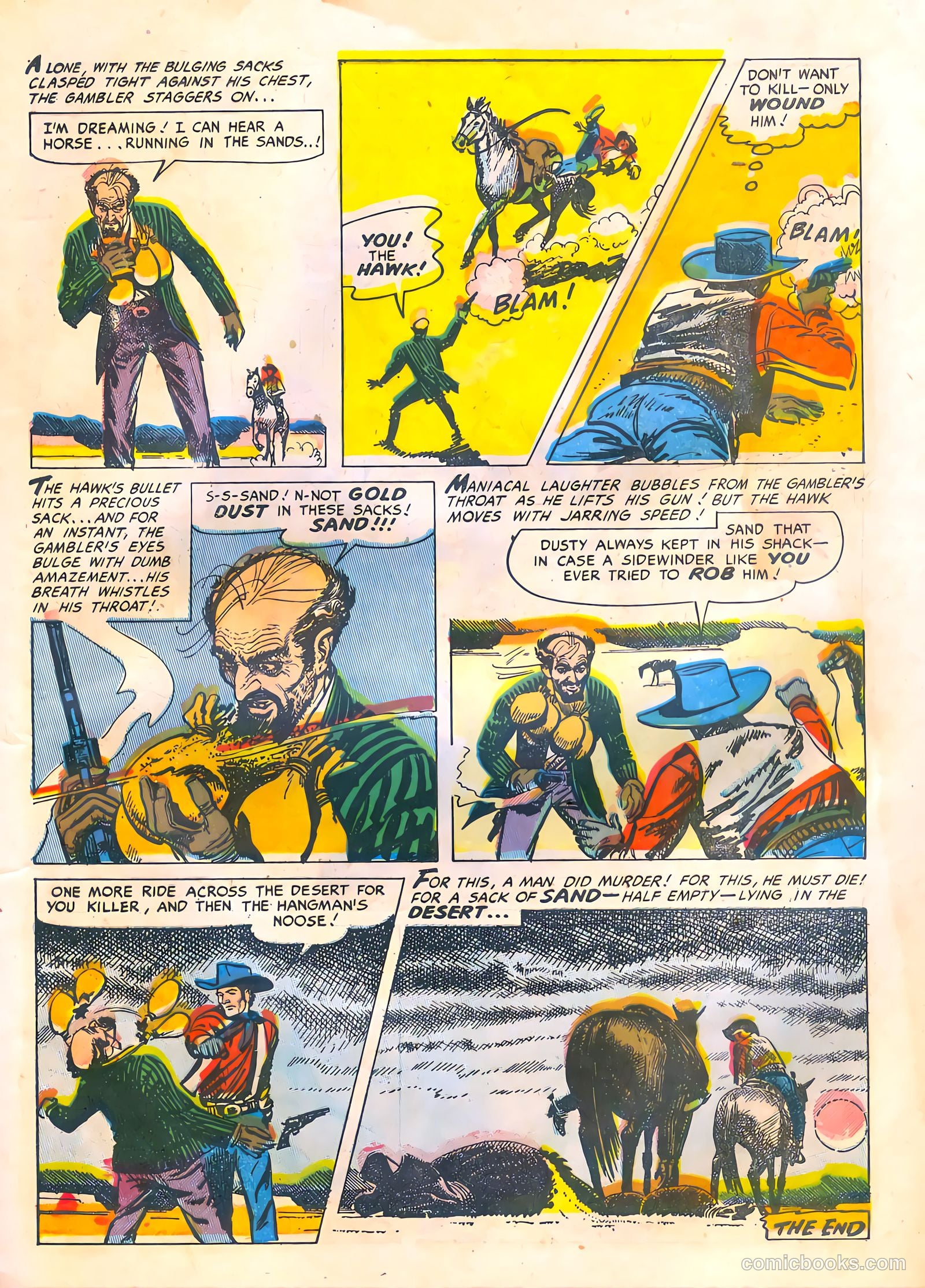 The Hawk #2 (1952) — page 9 of 36