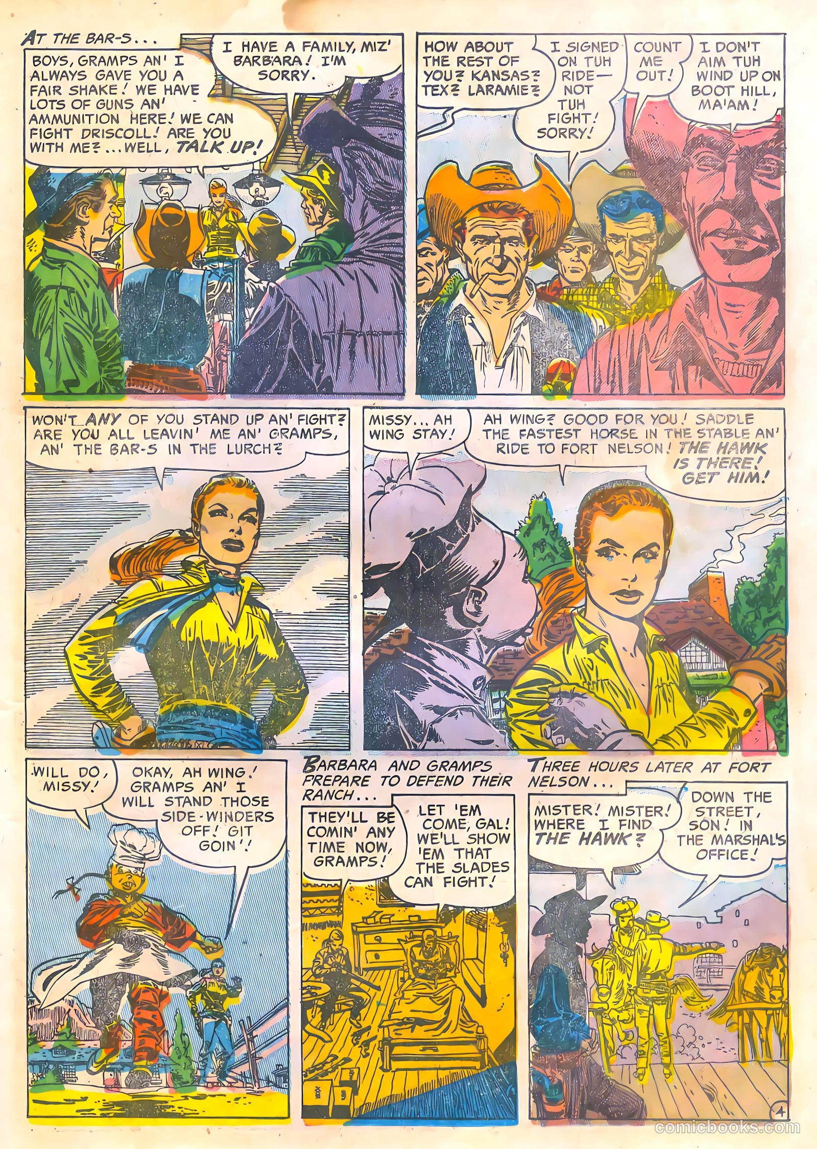 The Hawk #2 (1952) — page 13 of 36