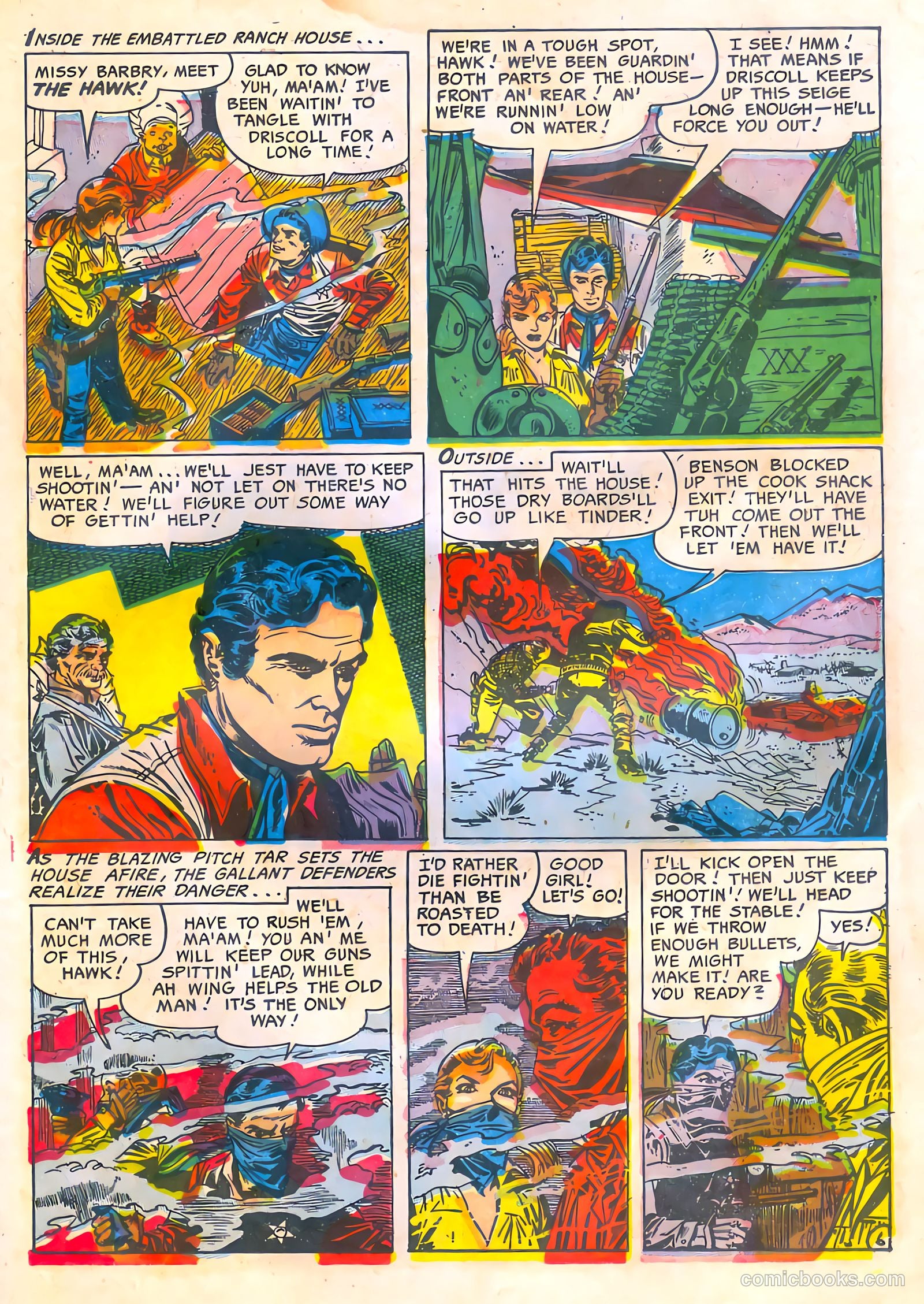 The Hawk #2 (1952) — page 15 of 36