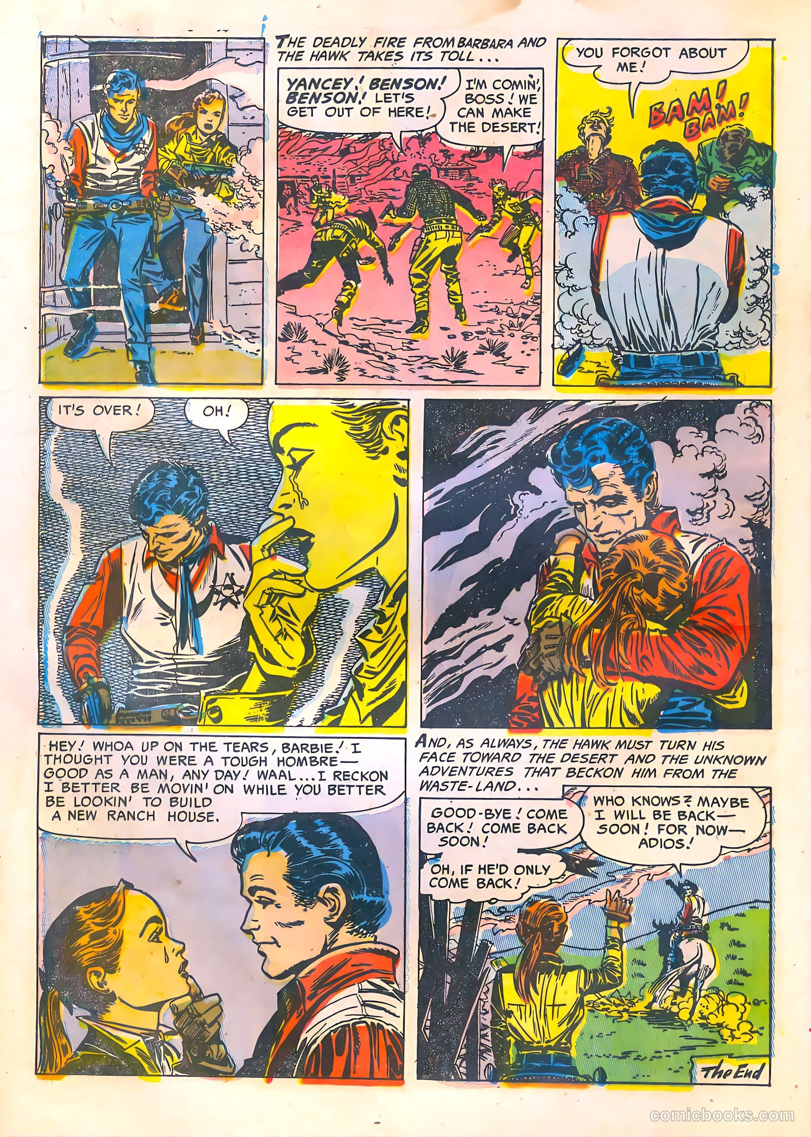 The Hawk #2 (1952) — page 16 of 36