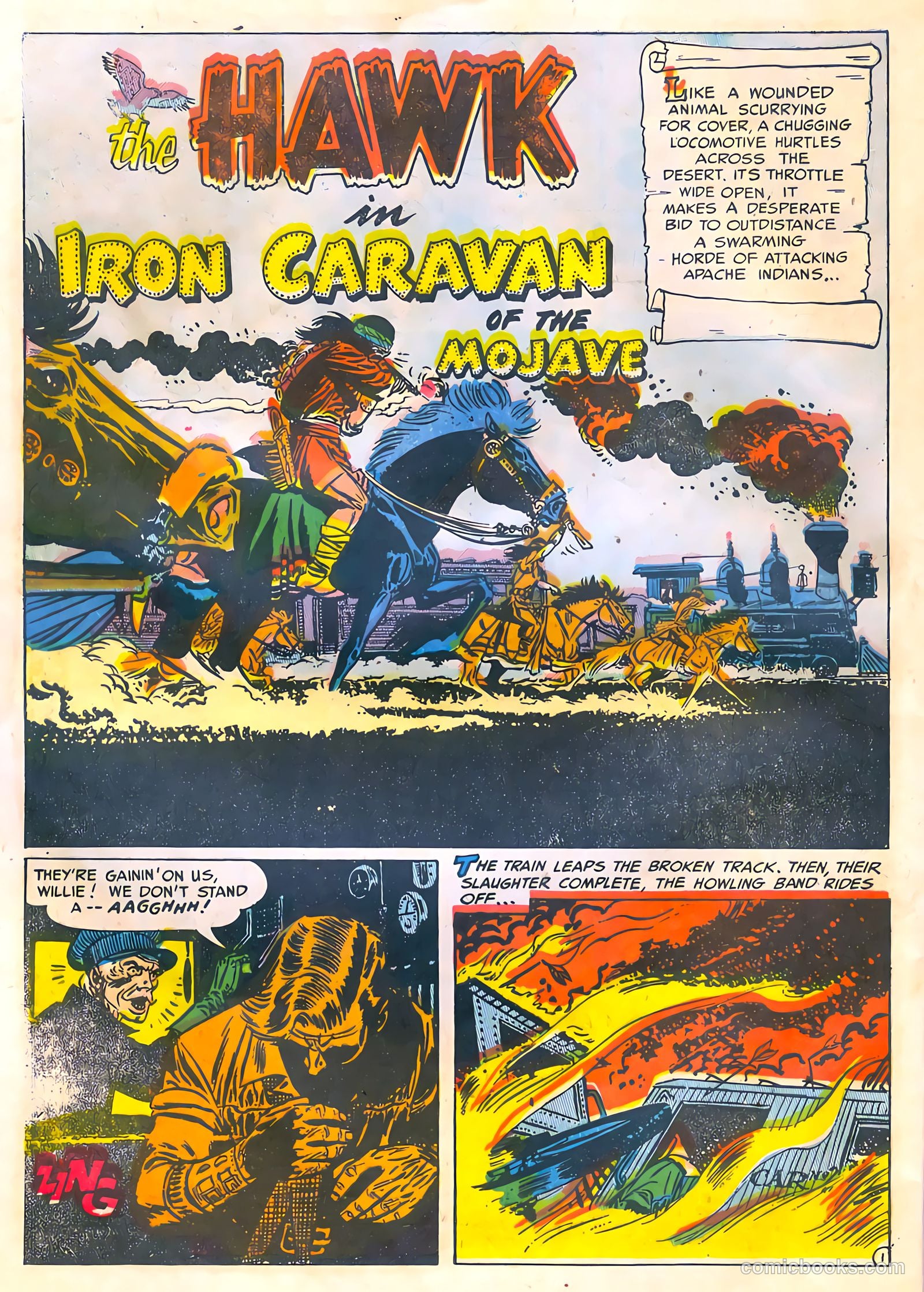 The Hawk #2 (1952) — page 28 of 36
