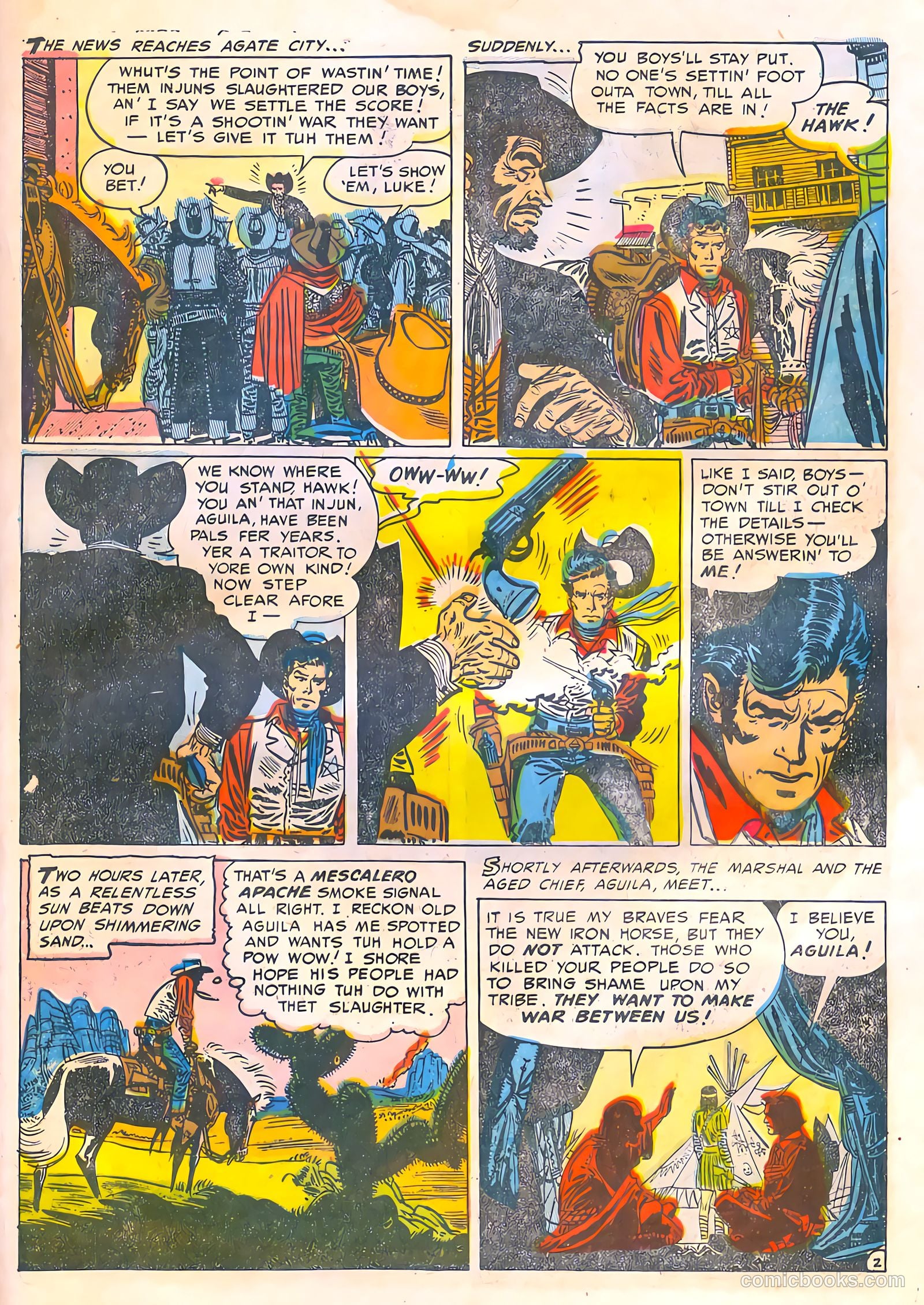 The Hawk #2 (1952) — page 29 of 36