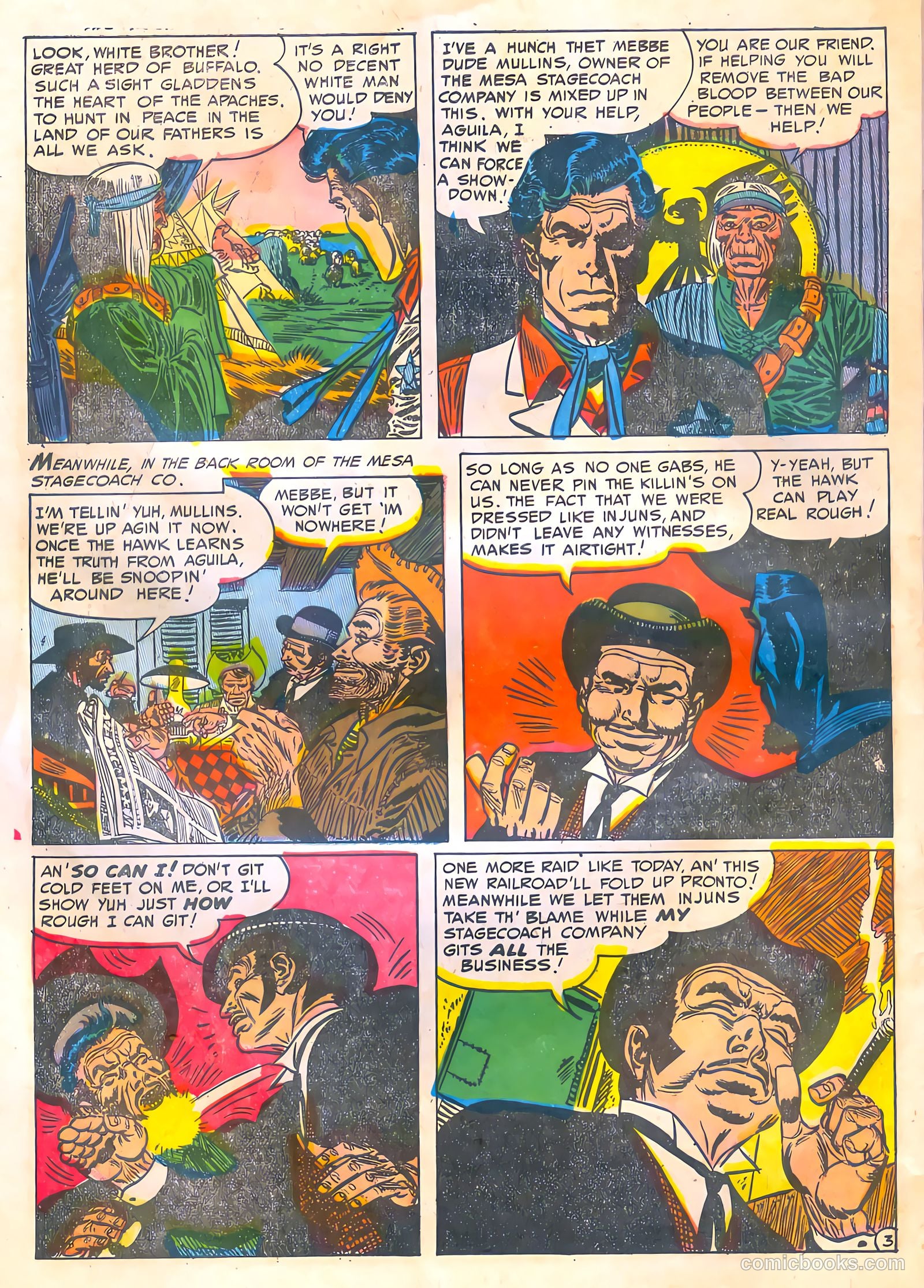 The Hawk #2 (1952) — page 30 of 36