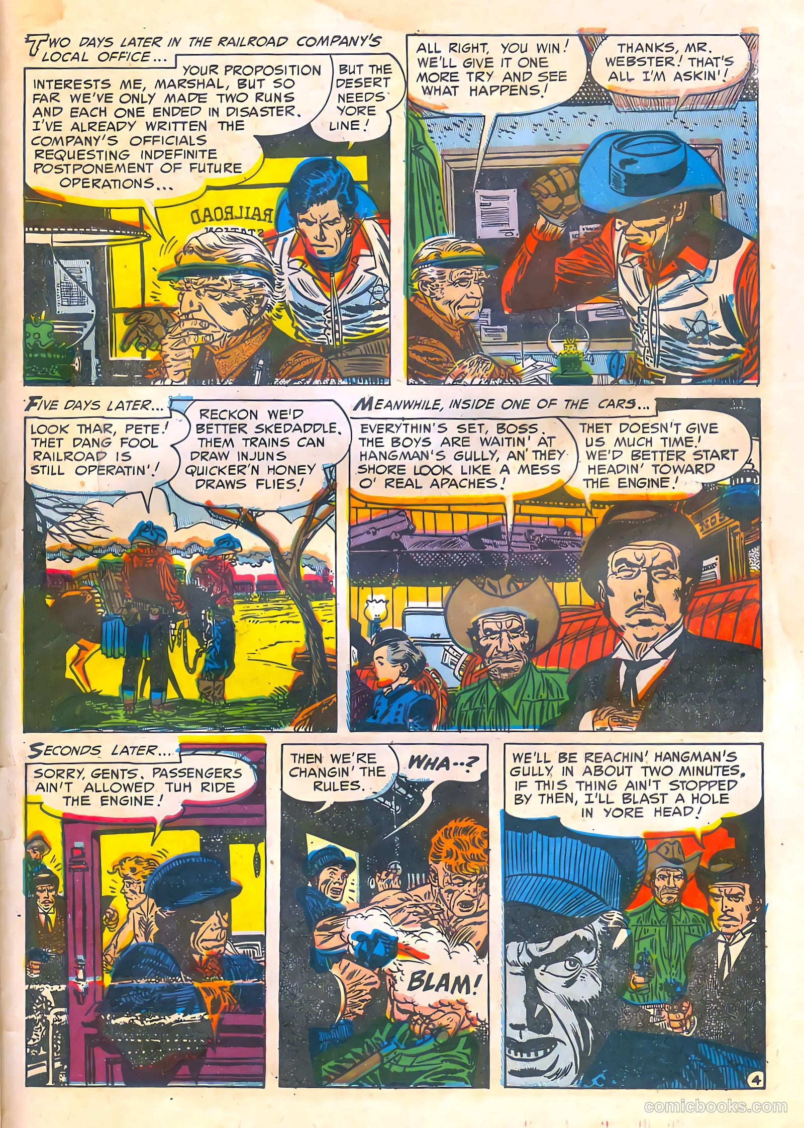 The Hawk #2 (1952) — page 31 of 36