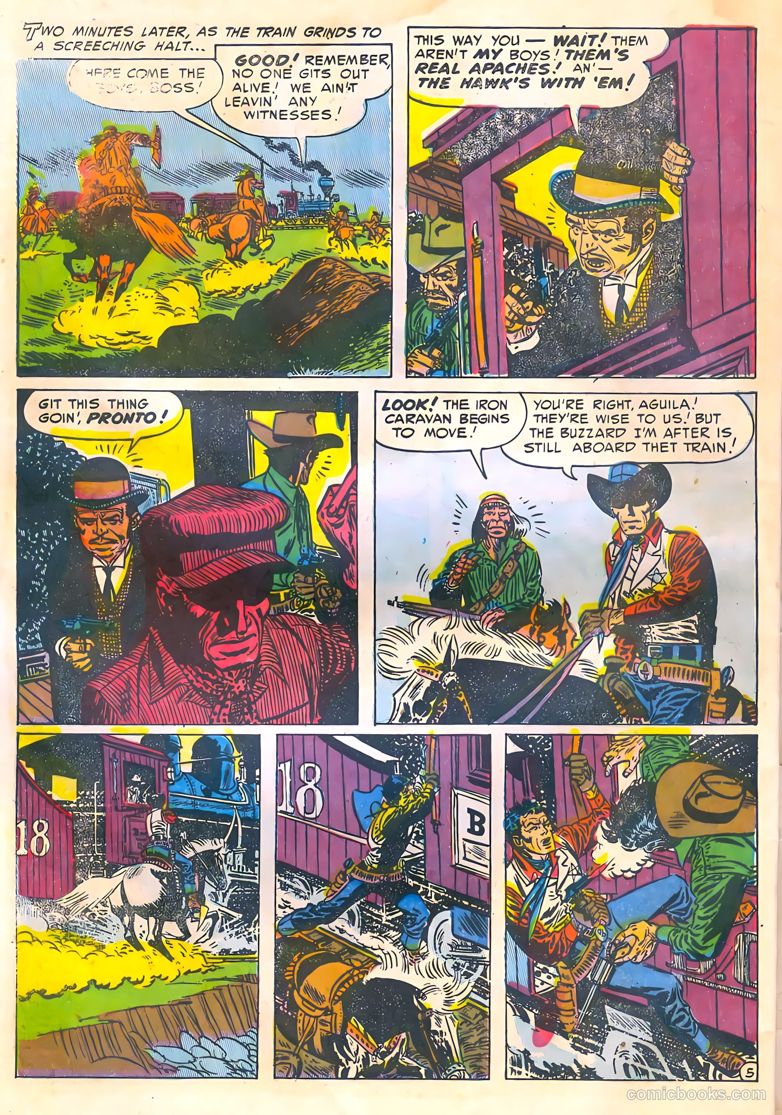 The Hawk #2 (1952) — page 32 of 36