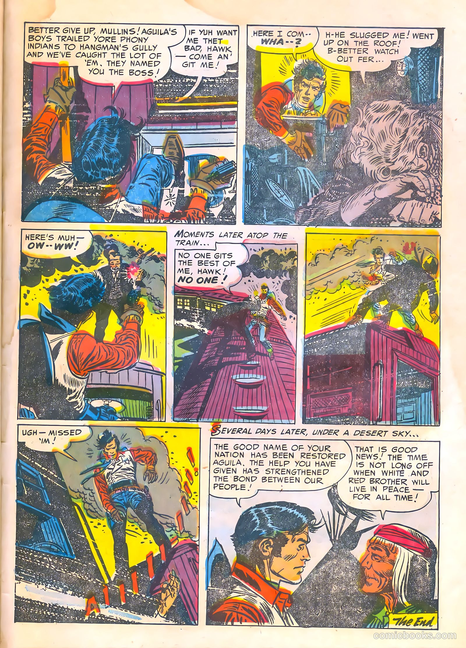 The Hawk #2 (1952) — page 33 of 36