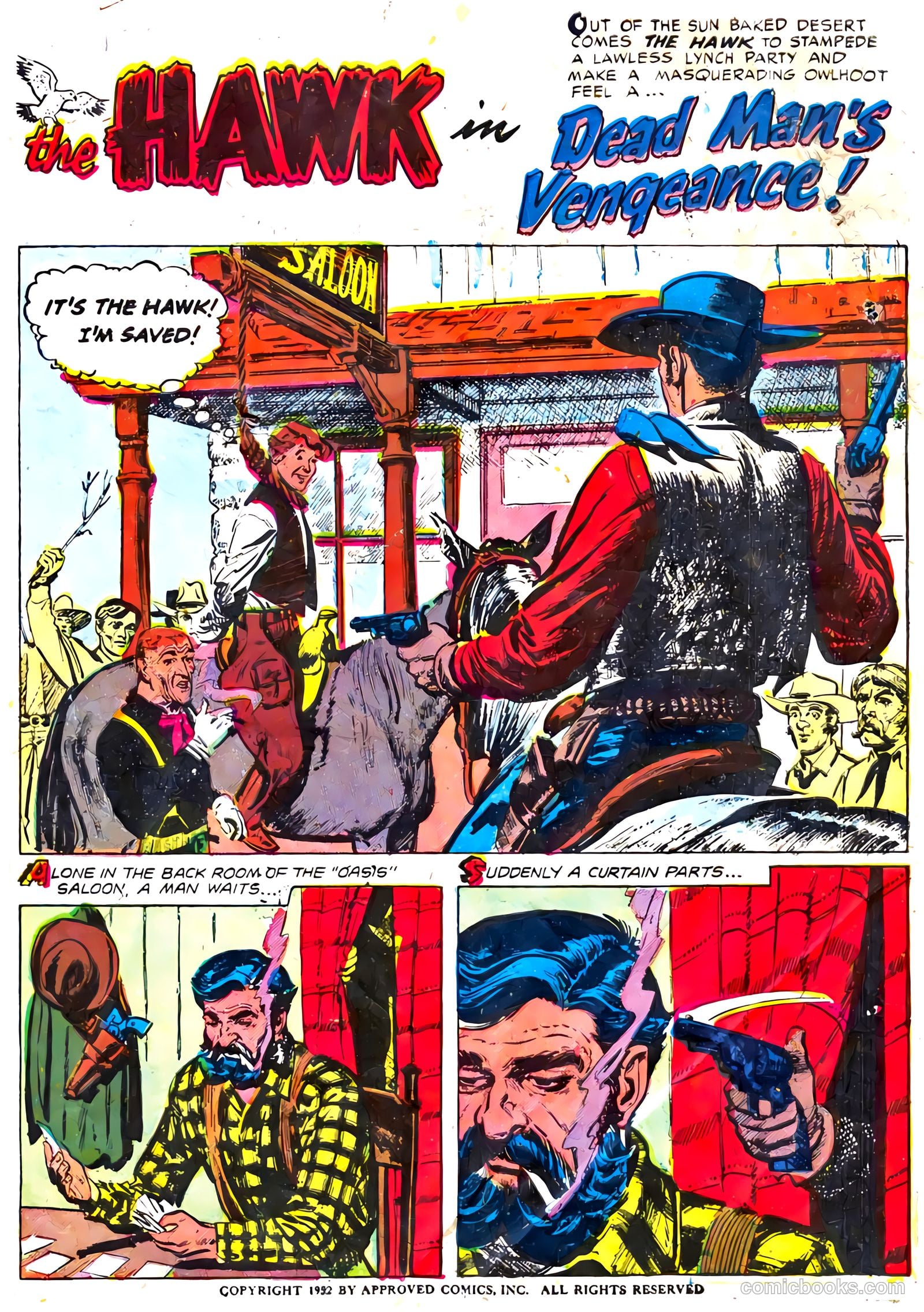 The Hawk #3 (1952) — page 3 of 36