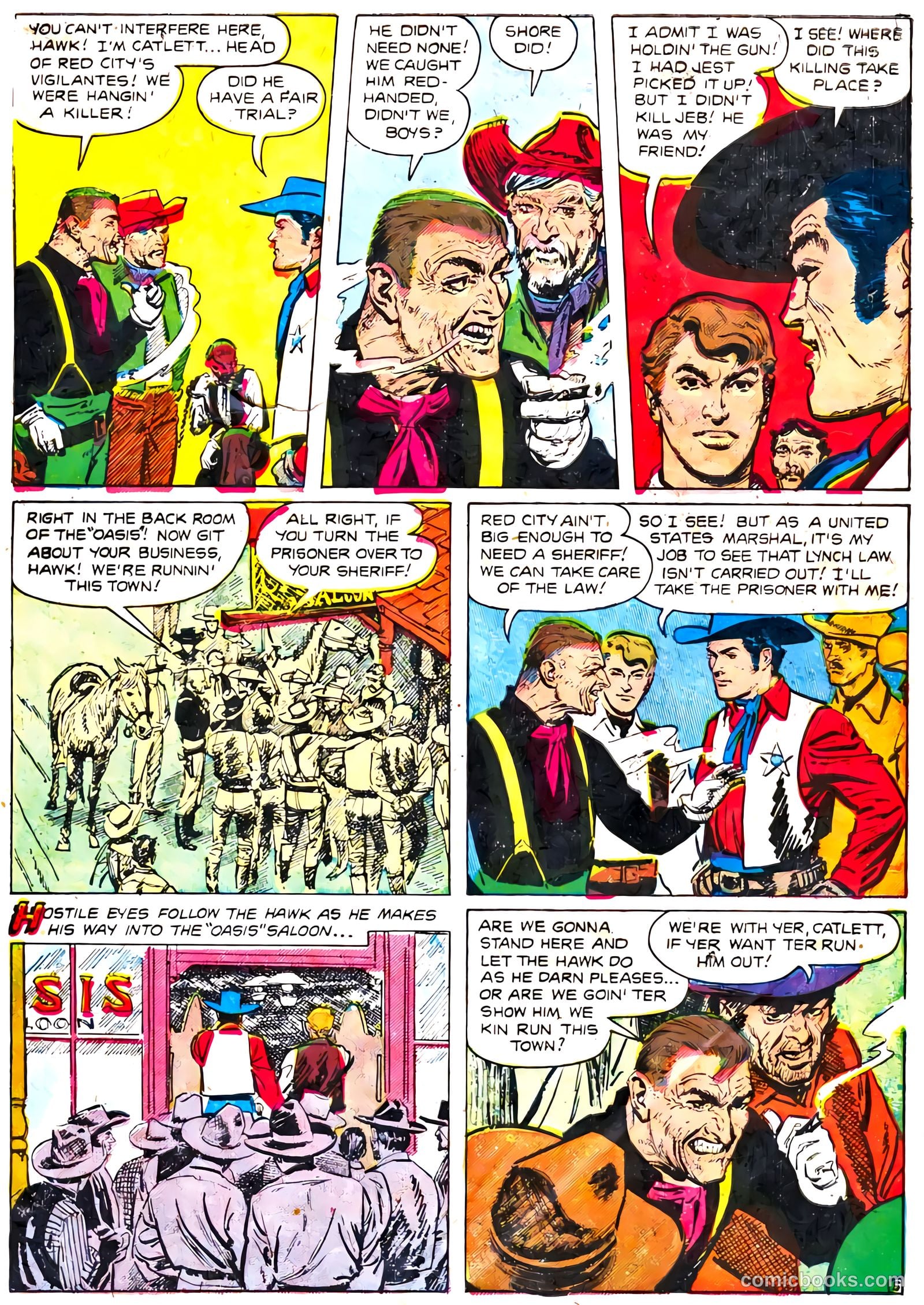 The Hawk #3 (1952) — page 7 of 36