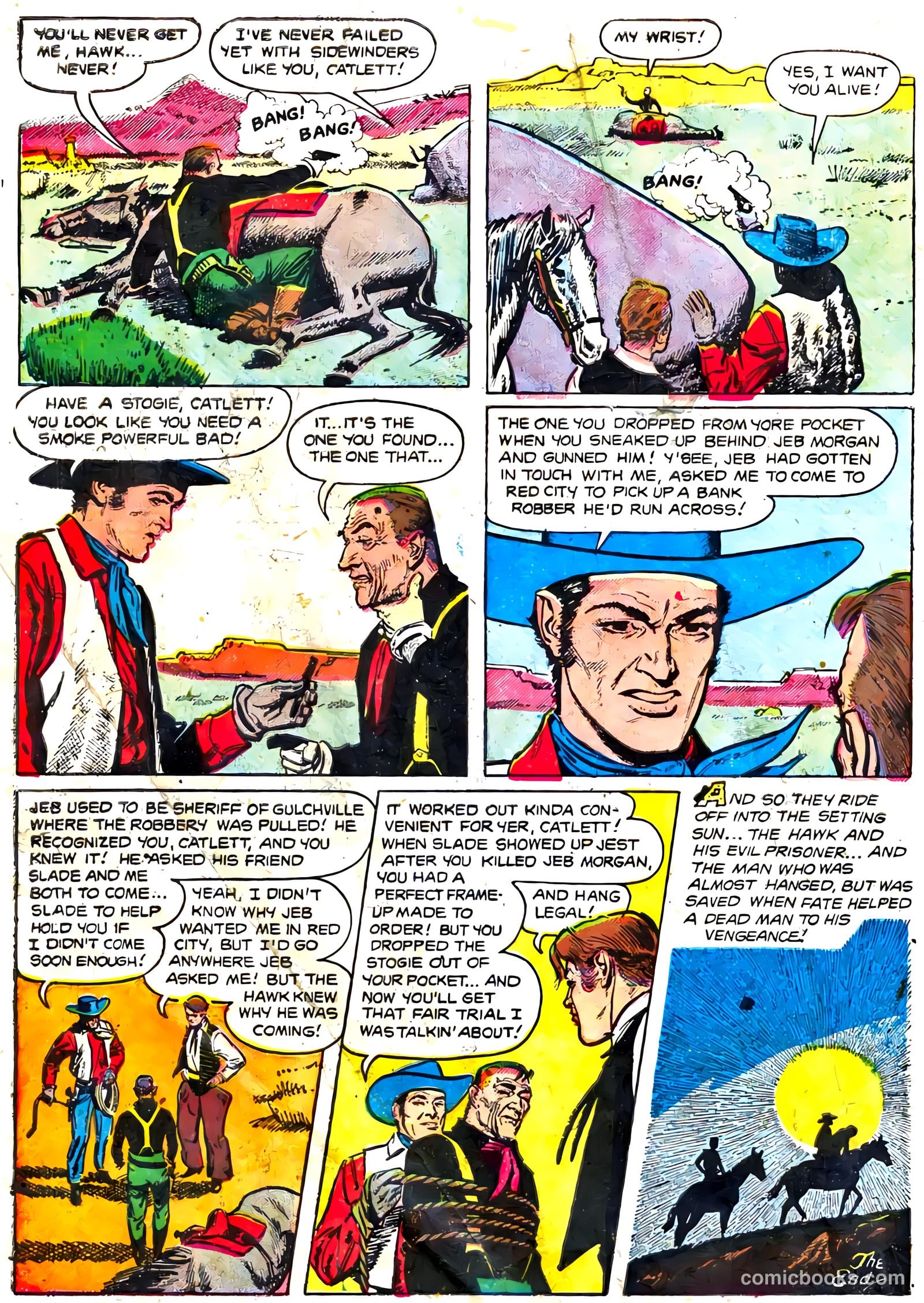 The Hawk #3 (1952) — page 10 of 36