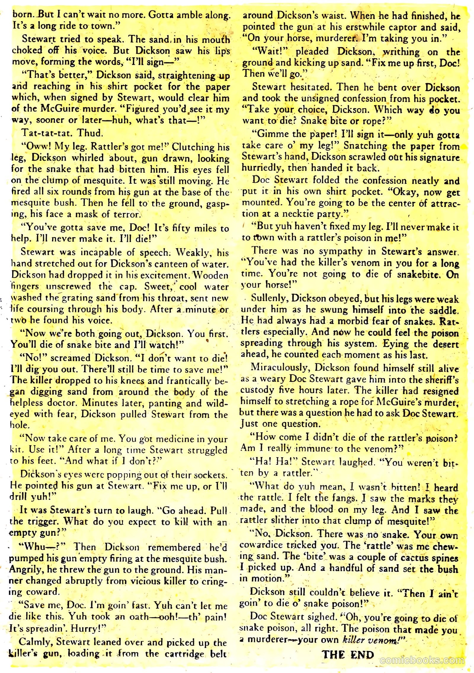 The Hawk #3 (1952) — page 19 of 36