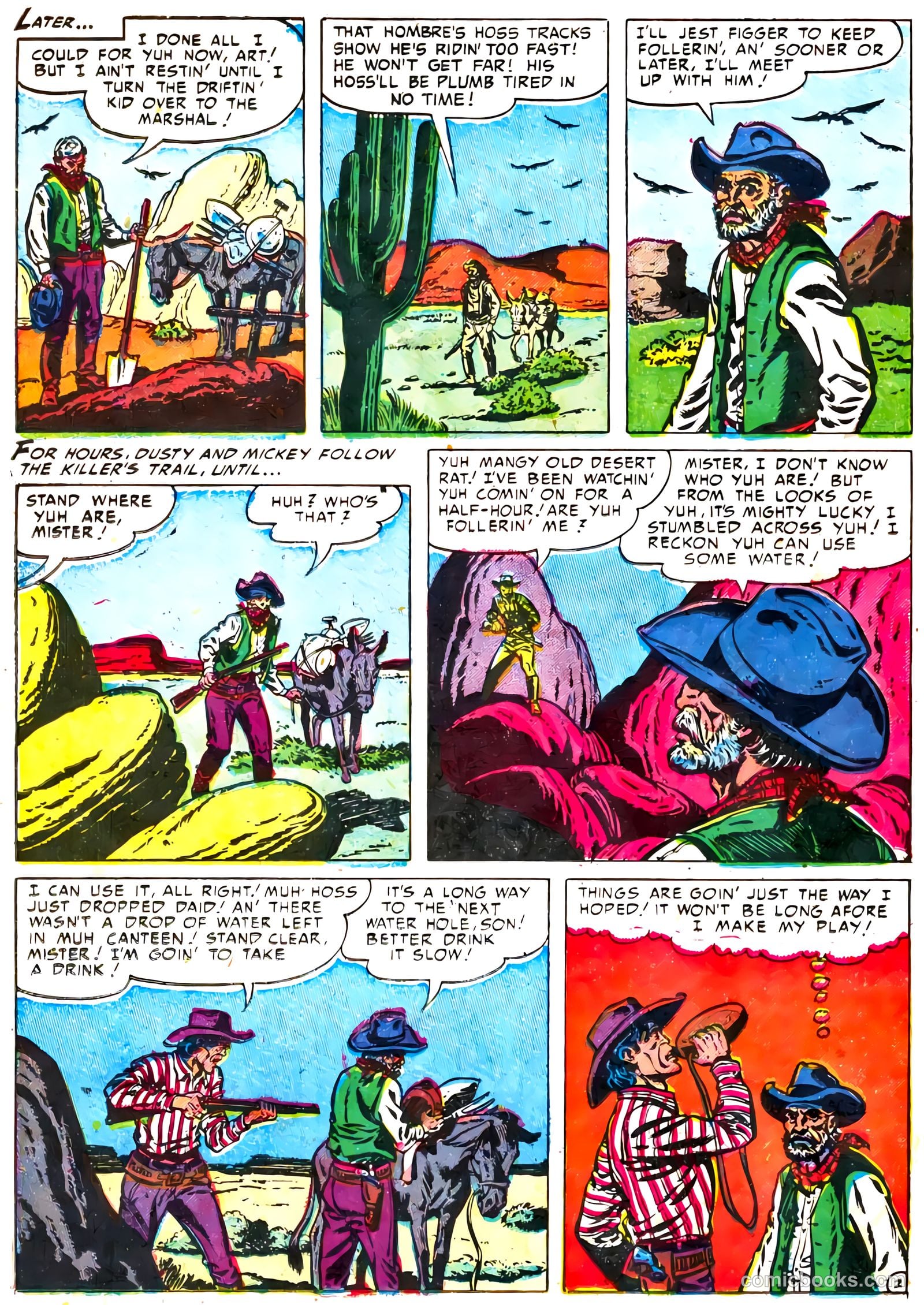 The Hawk #3 (1952) — page 22 of 36
