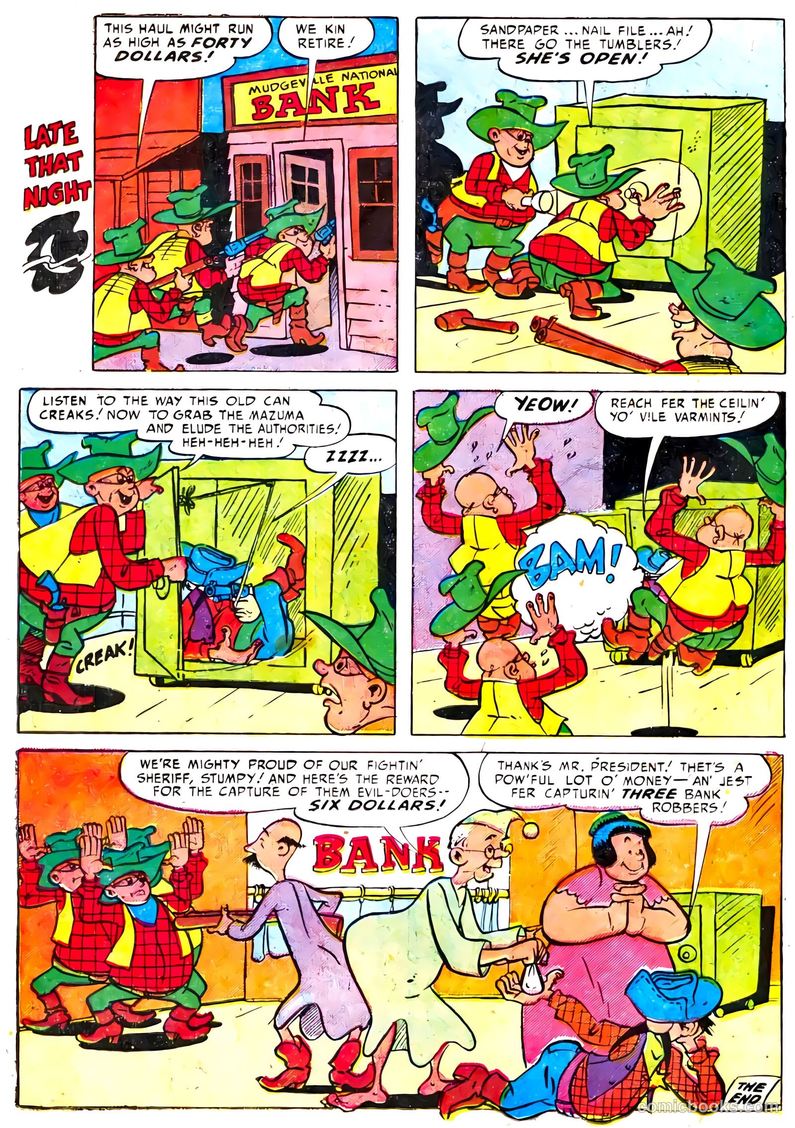 The Hawk #3 (1952) — page 26 of 36