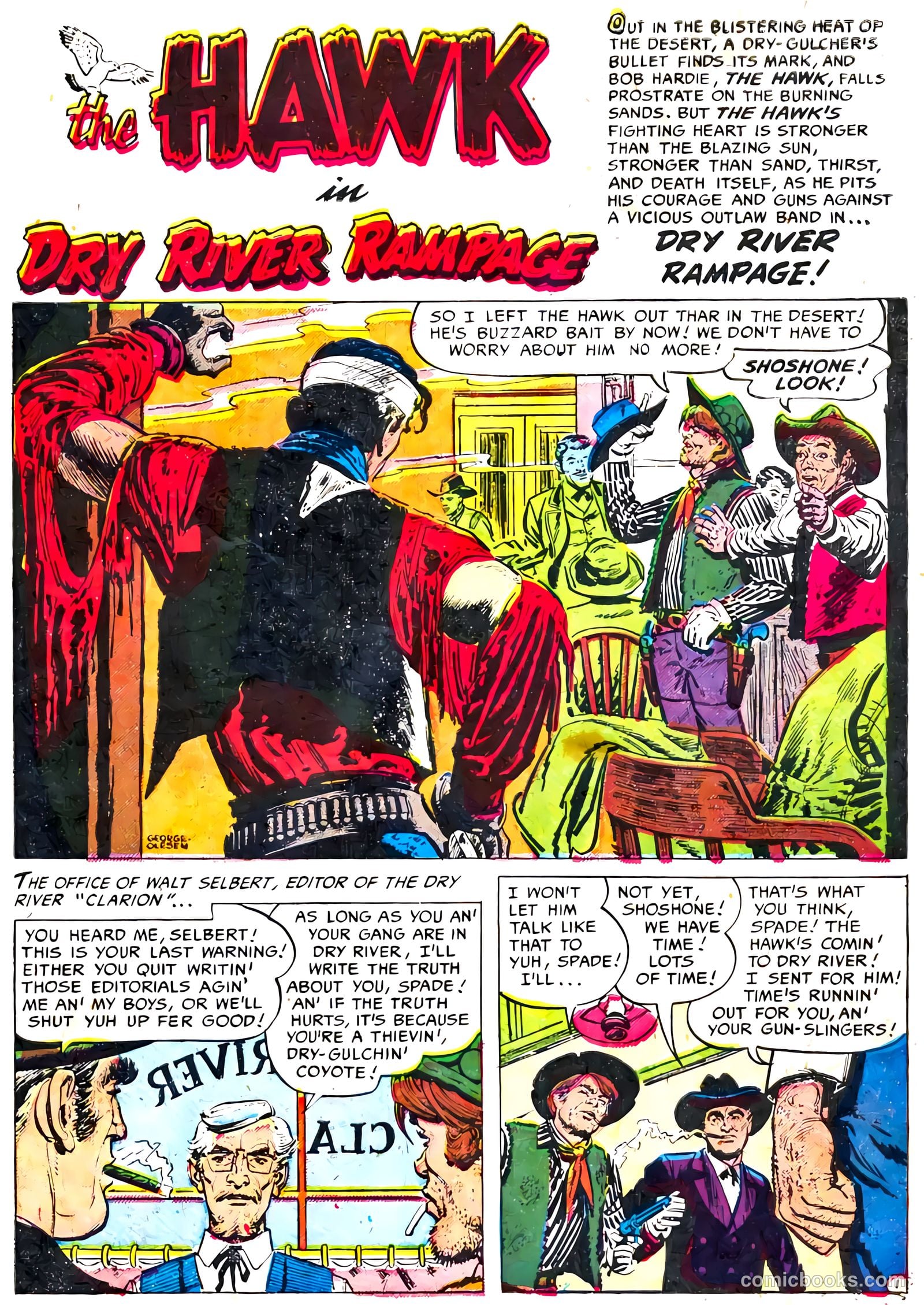 The Hawk #3 (1952) — page 27 of 36