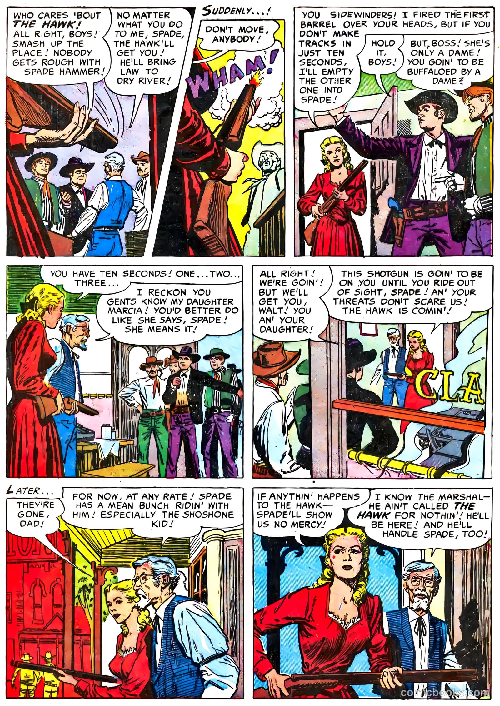 The Hawk #3 (1952) — page 28 of 36