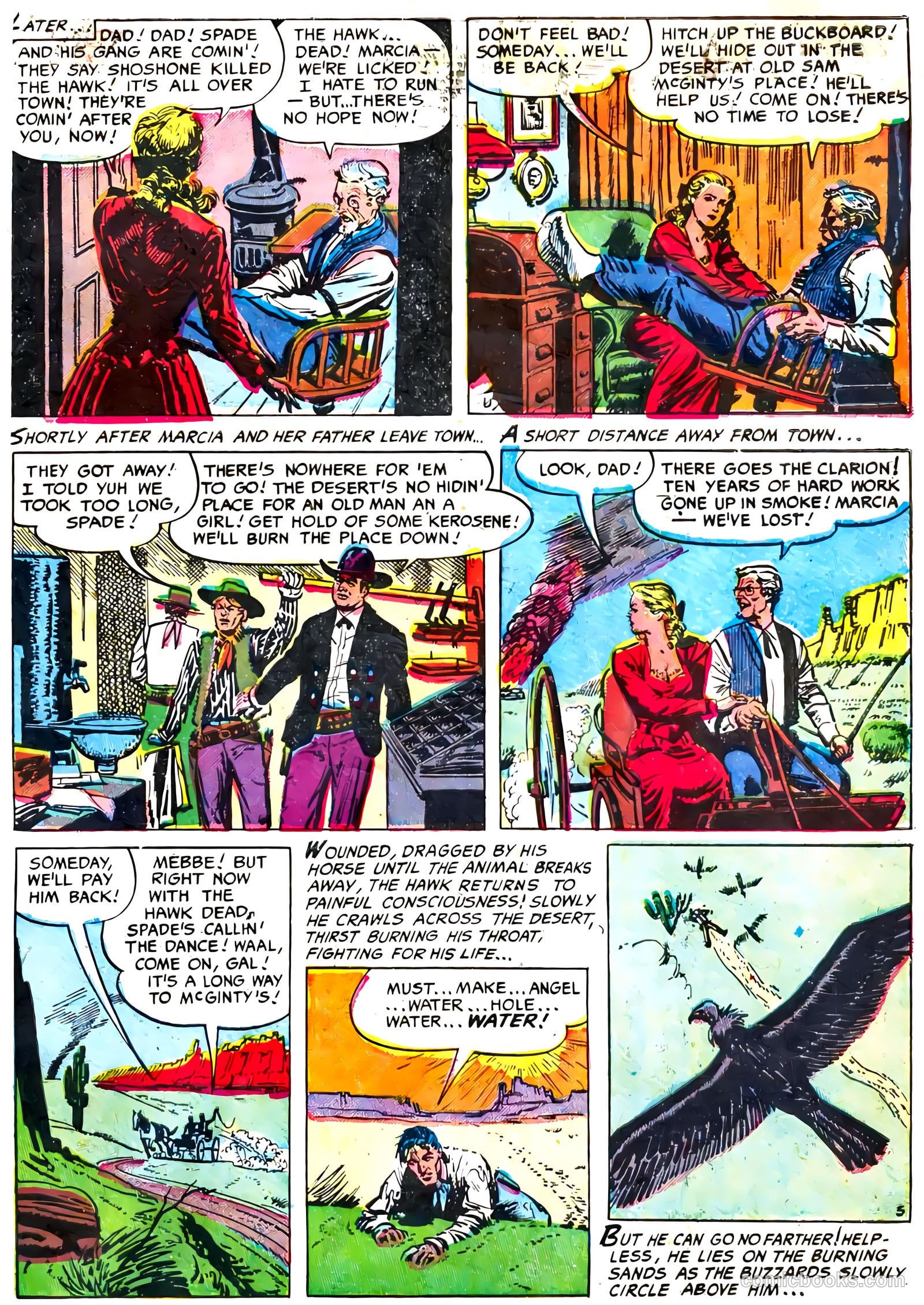 The Hawk #3 (1952) — page 31 of 36
