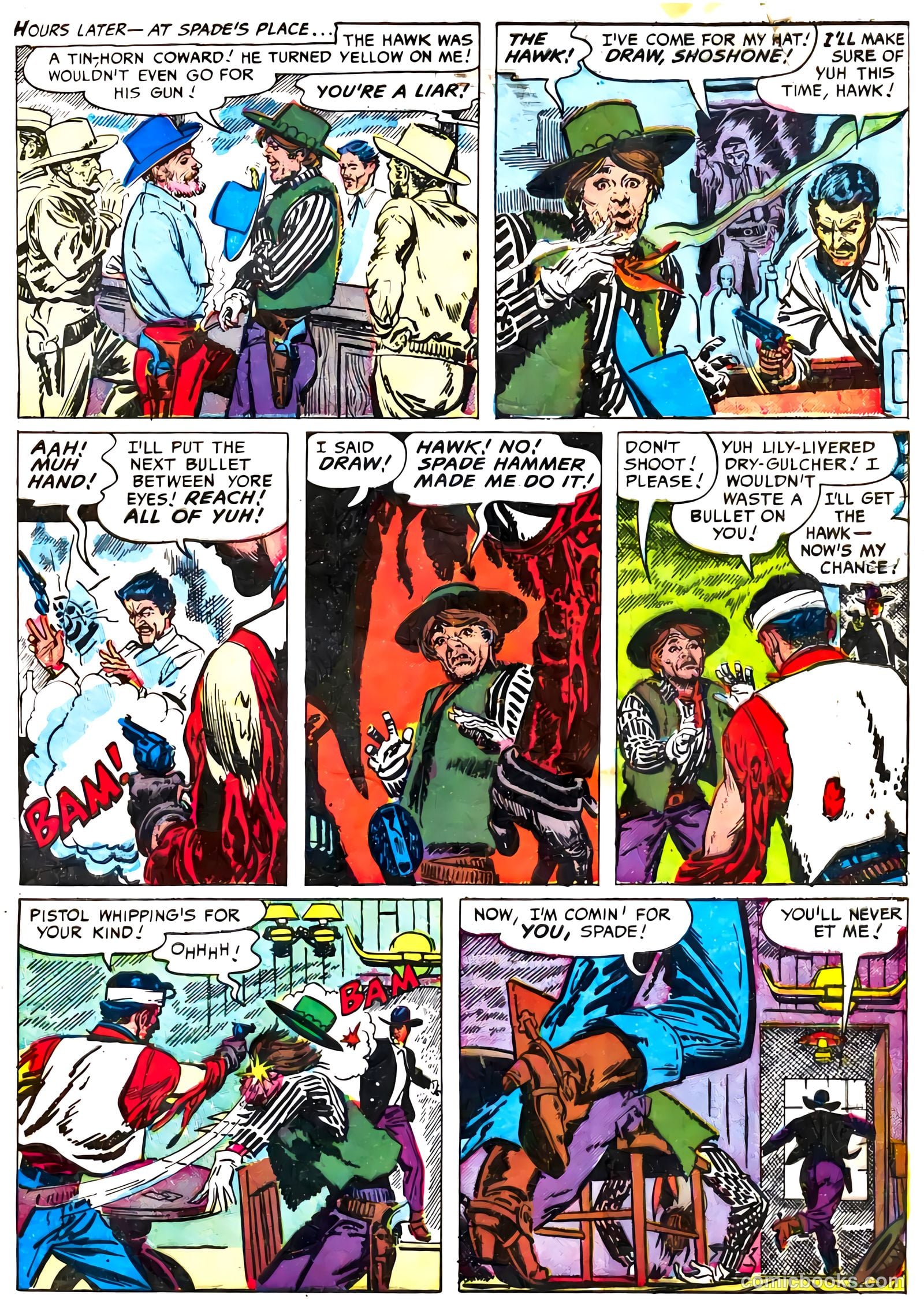The Hawk #3 (1952) — page 33 of 36