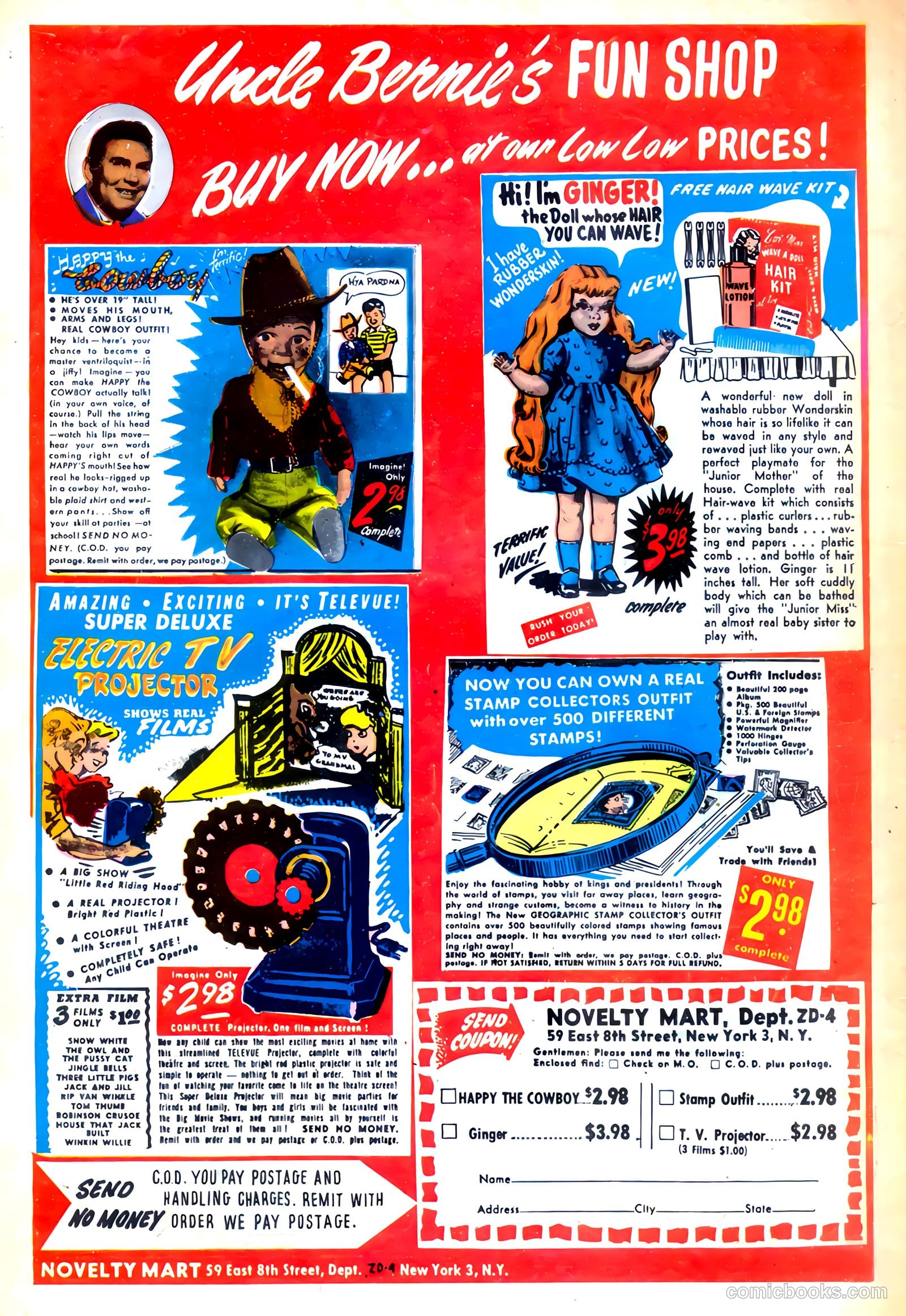 The Hawk #3 (1952) — page 36 of 36