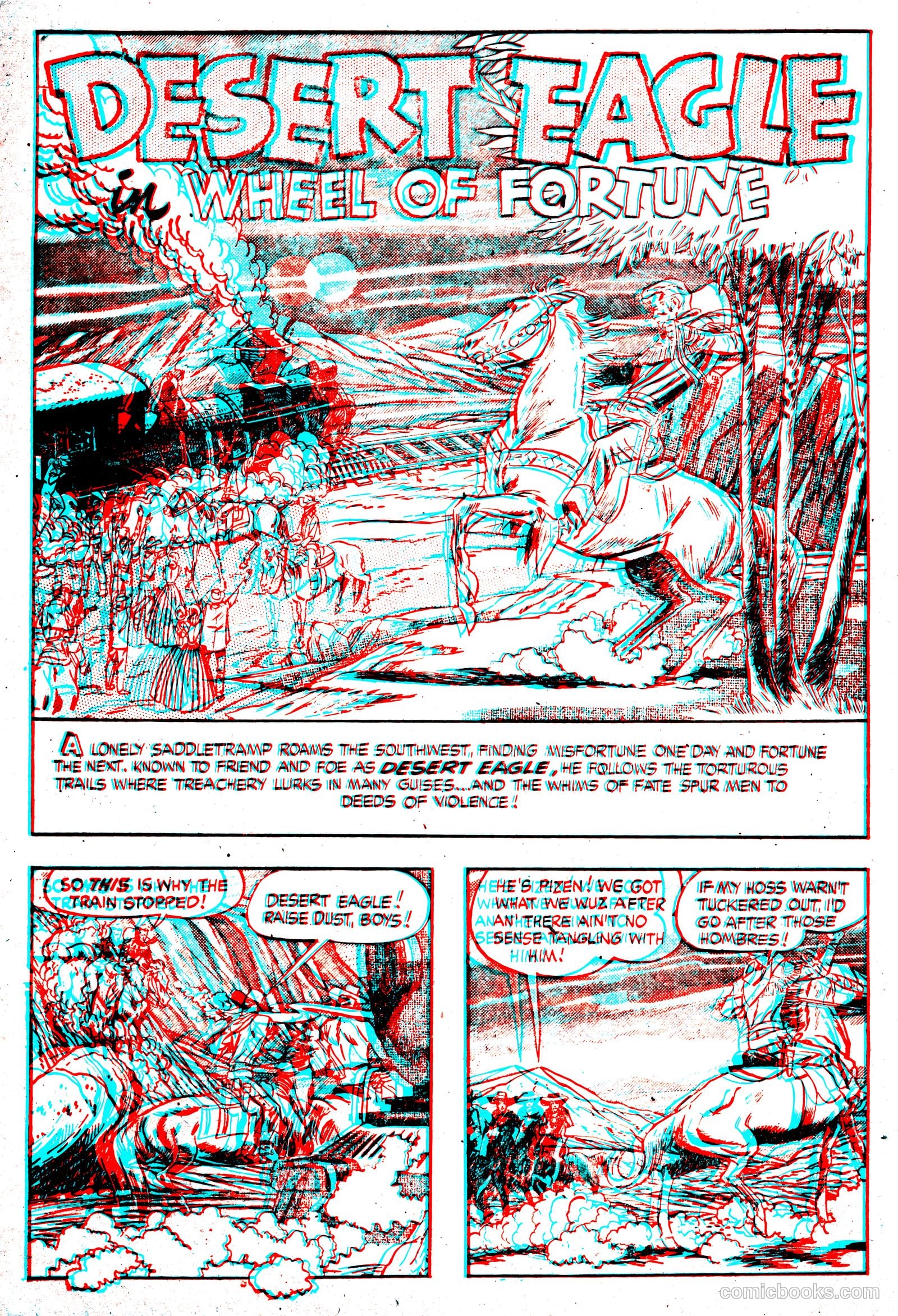 The Hawk 3-D #1 (1953) — page 10 of 36