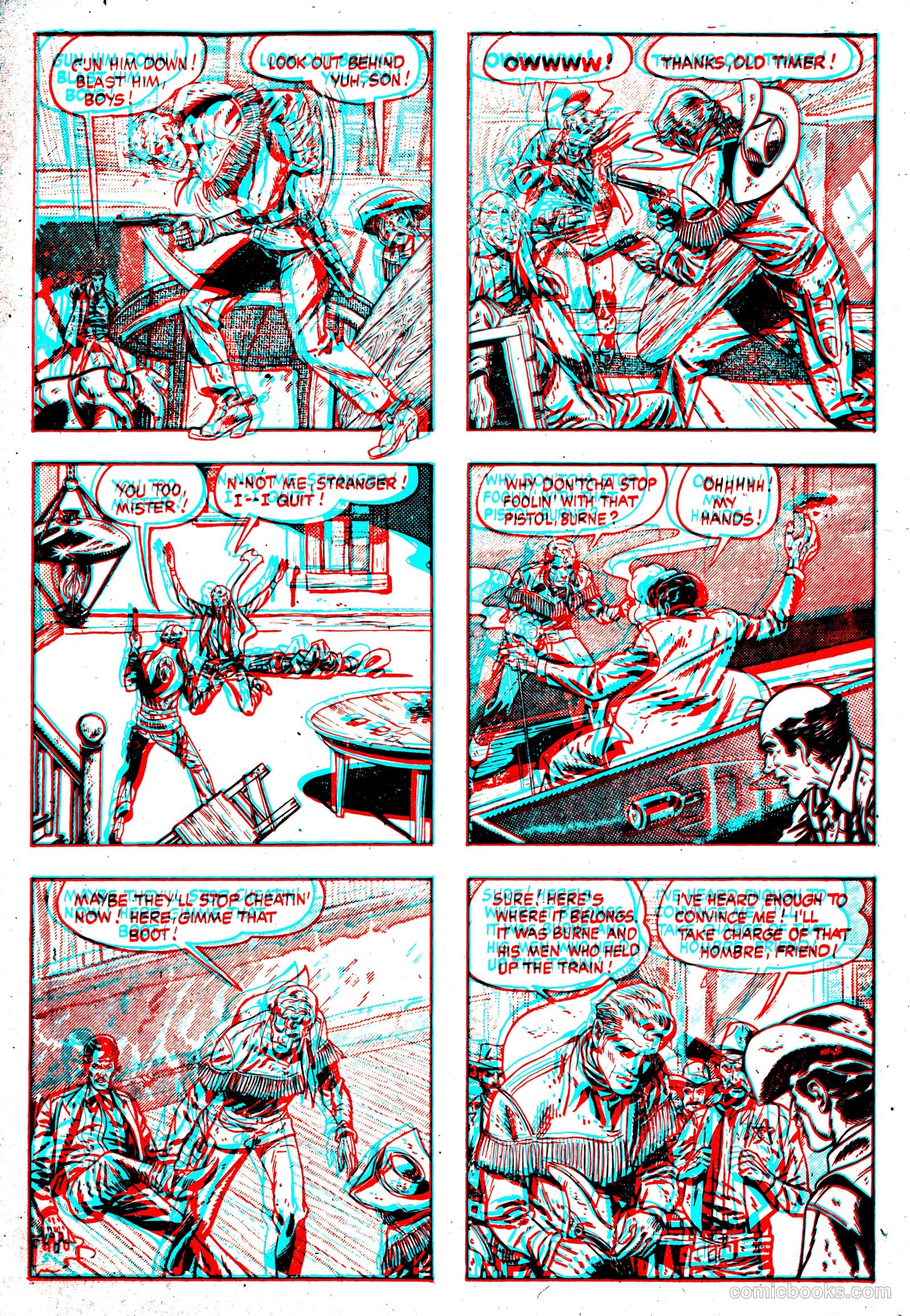 The Hawk 3-D #1 (1953) — page 14 of 36