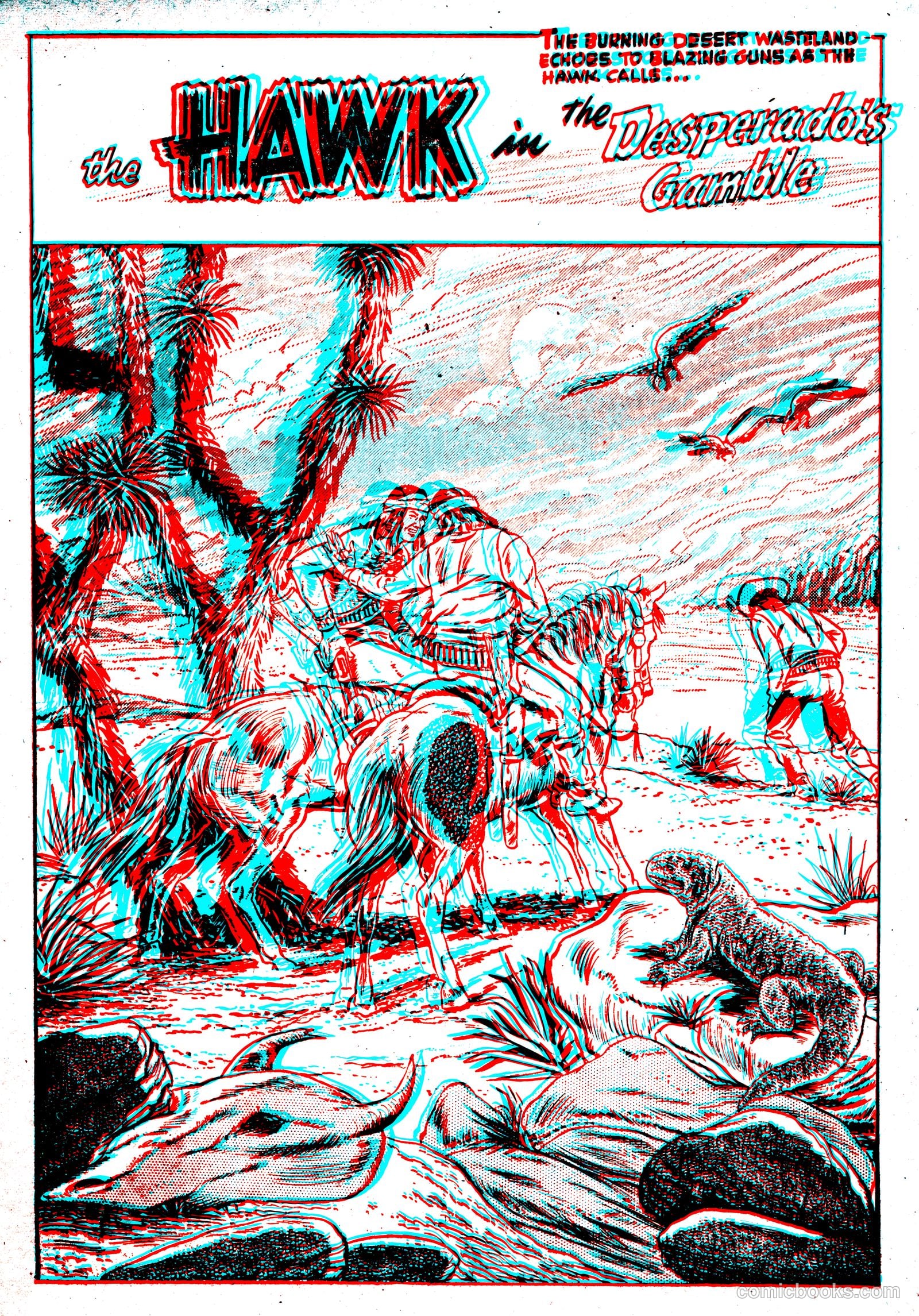 The Hawk 3-D #1 (1953) — page 26 of 36