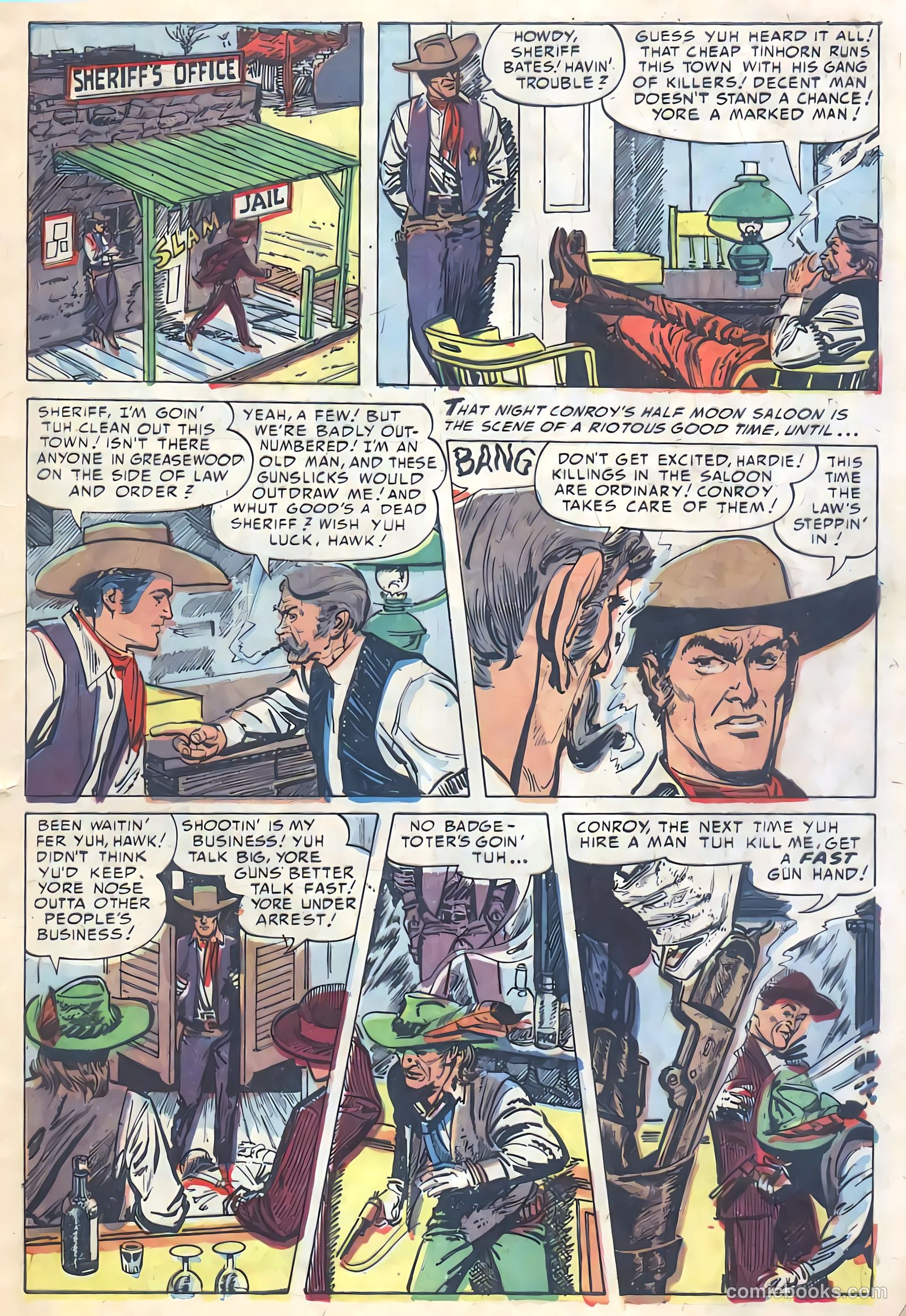 The Hawk #4 (1953) — page 5 of 36