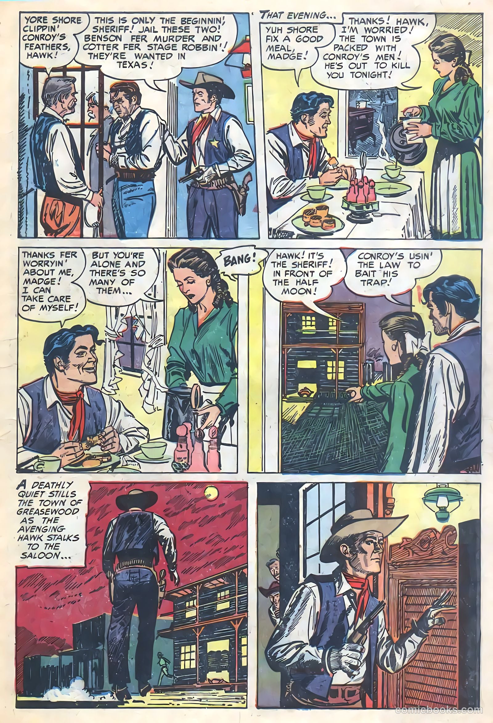 The Hawk #4 (1953) — page 7 of 36