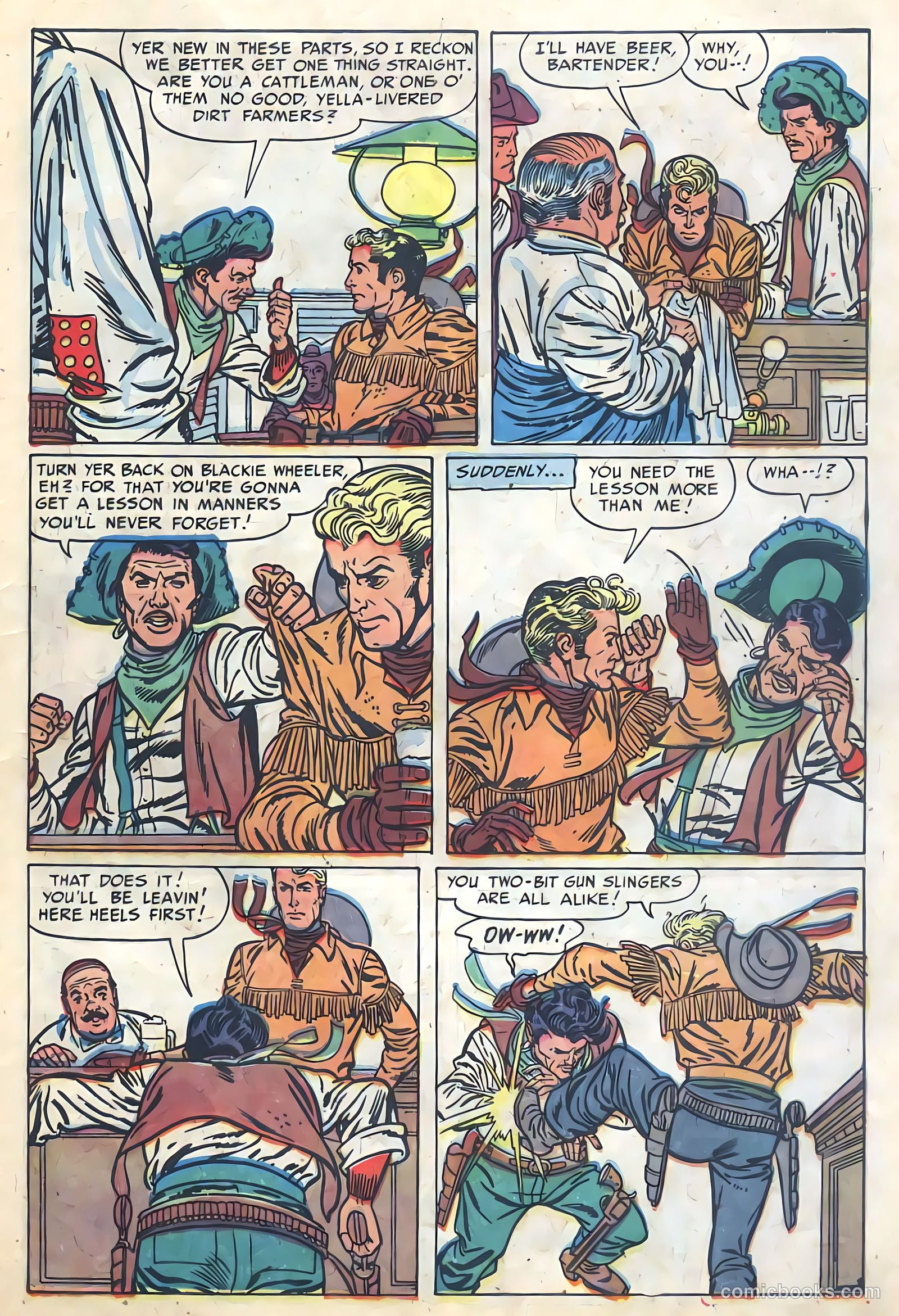 The Hawk #4 (1953) — page 11 of 36