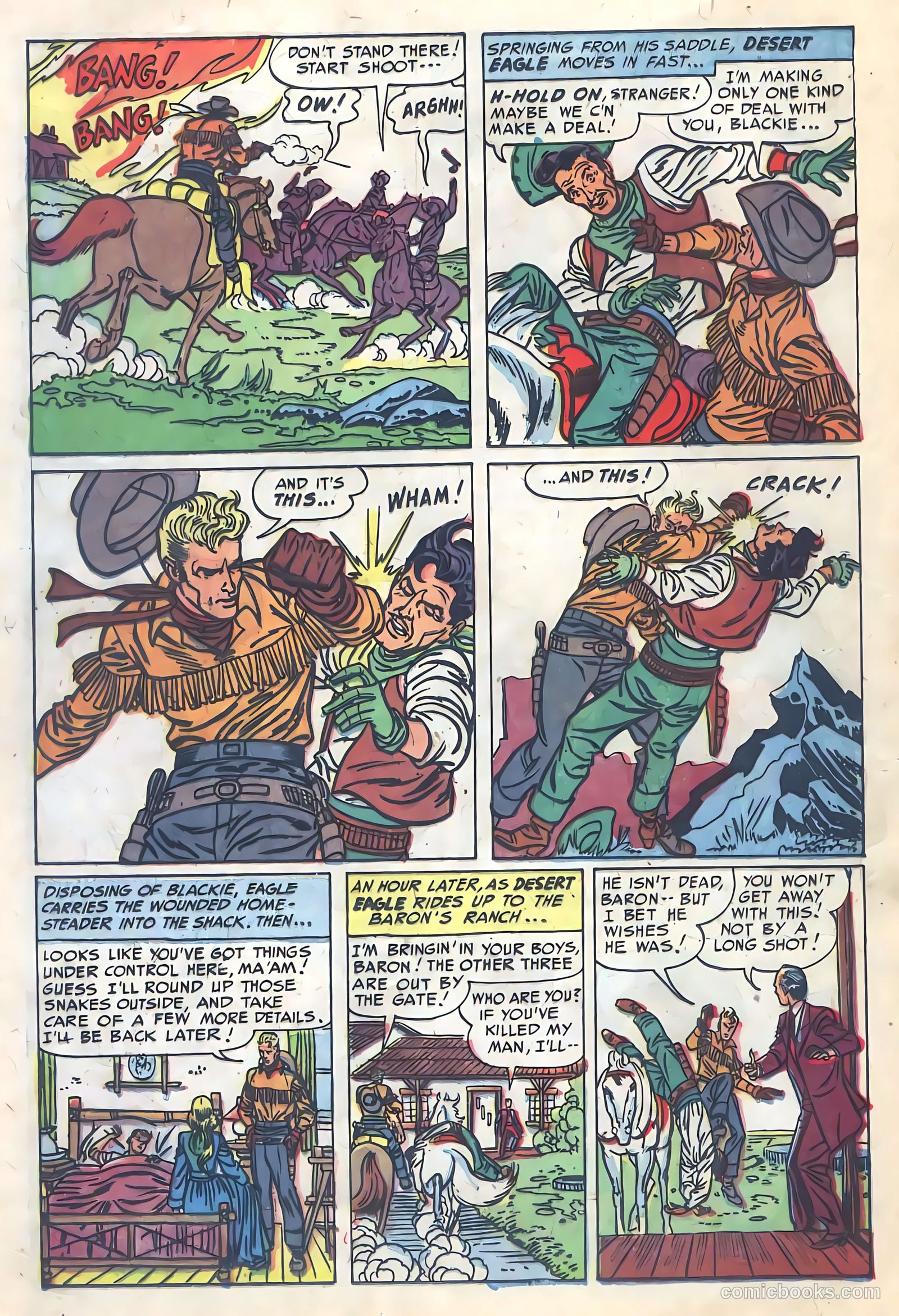 The Hawk #4 (1953) — page 16 of 36
