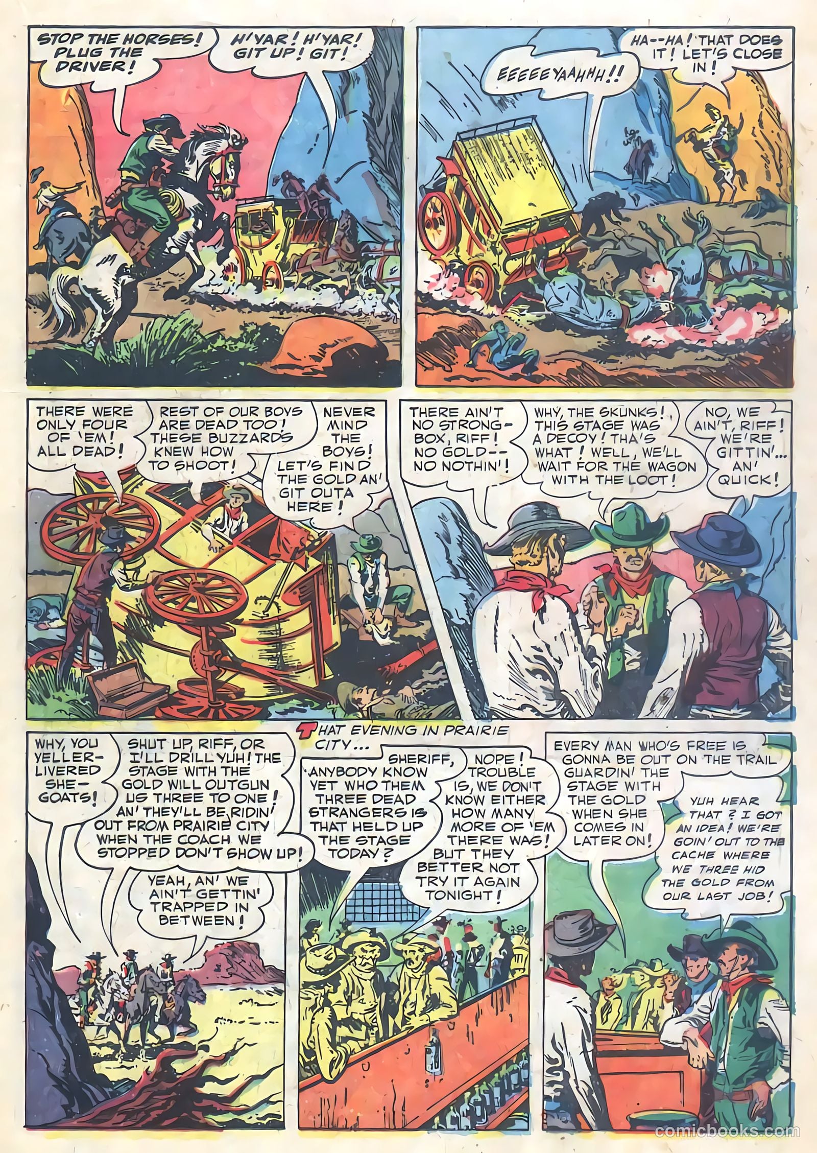 The Hawk #4 (1953) — page 19 of 36