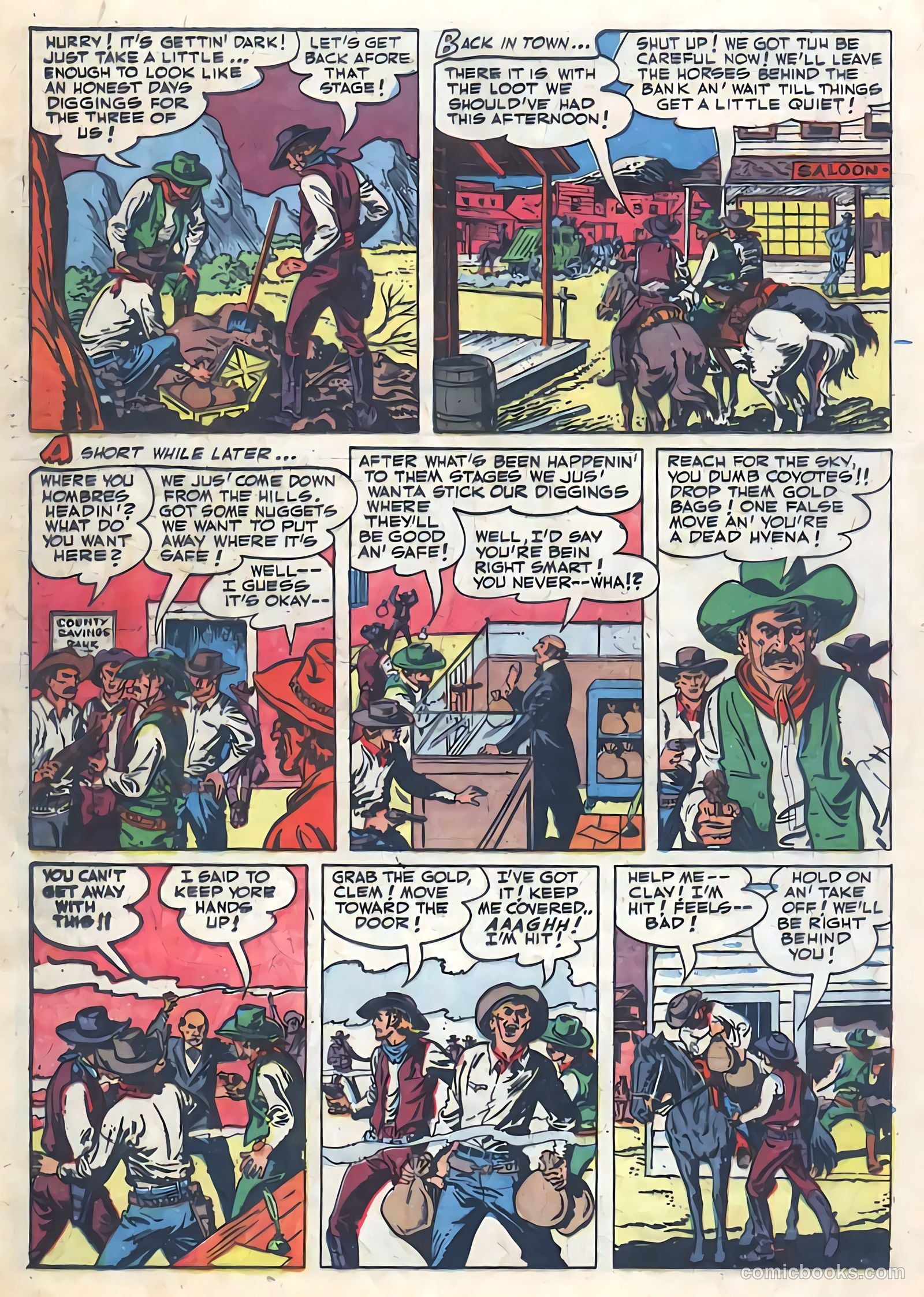 The Hawk #4 (1953) — page 20 of 36