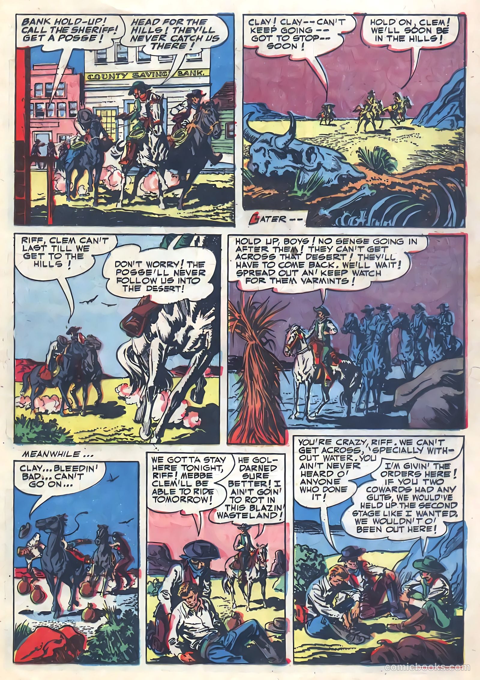 The Hawk #4 (1953) — page 21 of 36