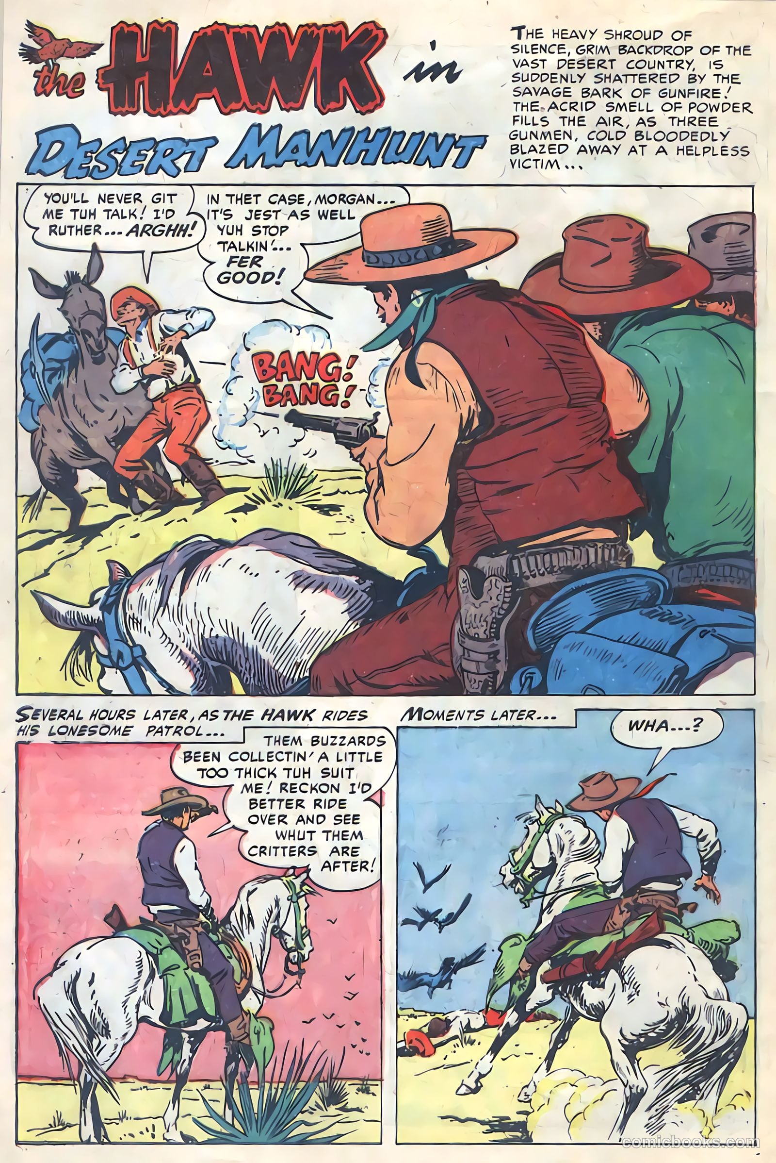 The Hawk #4 (1953) — page 28 of 36