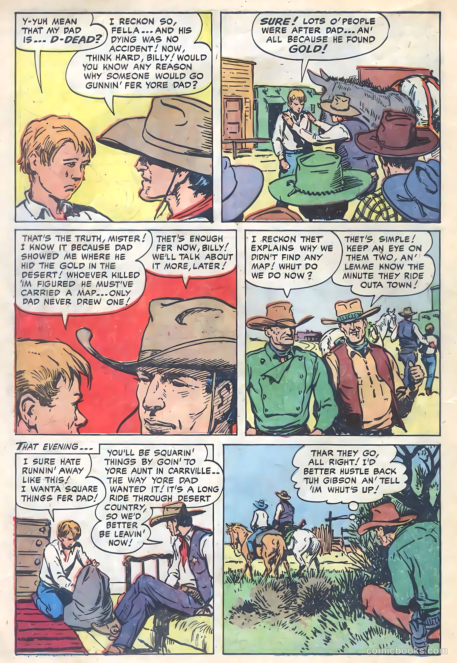 The Hawk #4 (1953) — page 30 of 36