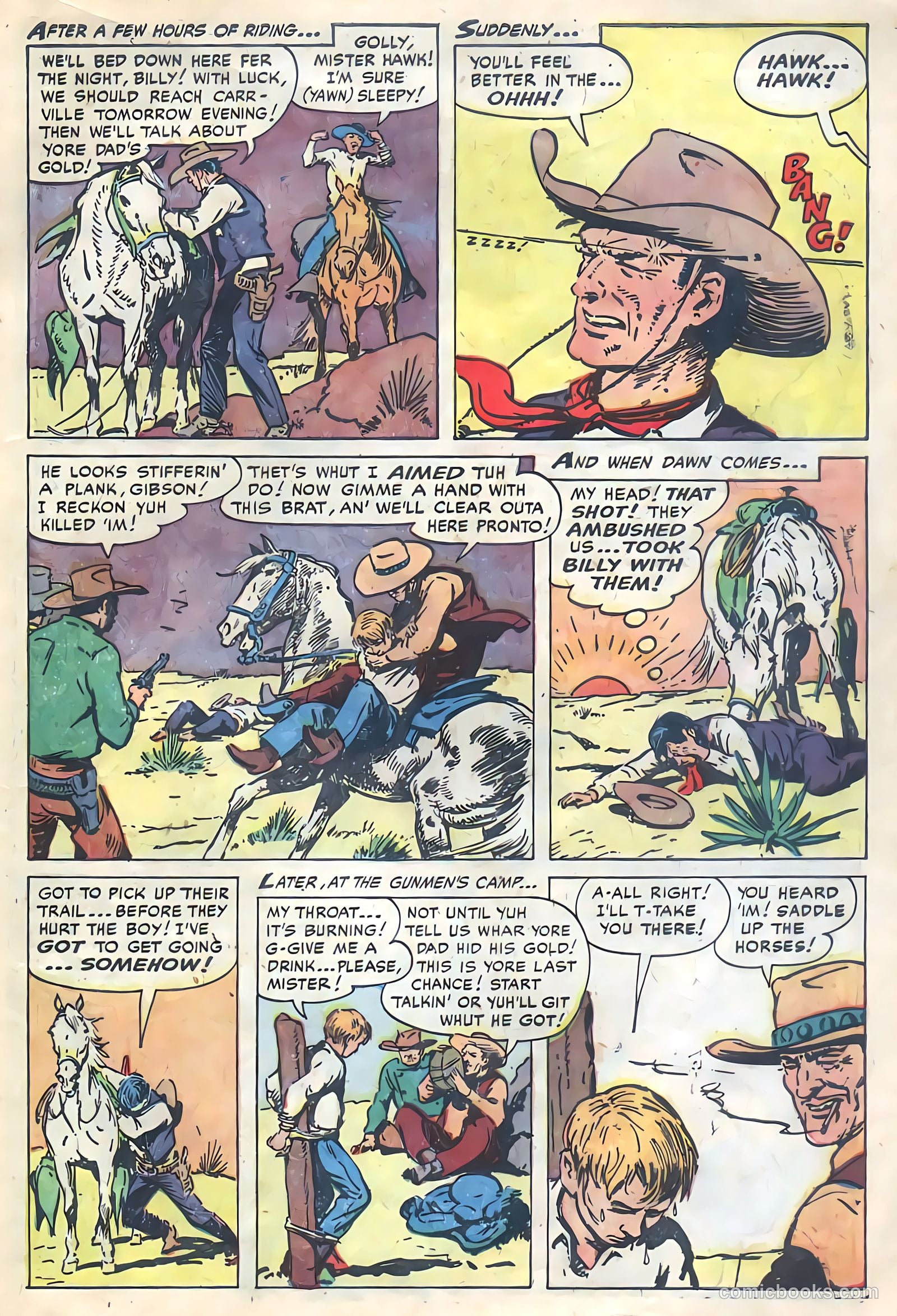 The Hawk #4 (1953) — page 31 of 36
