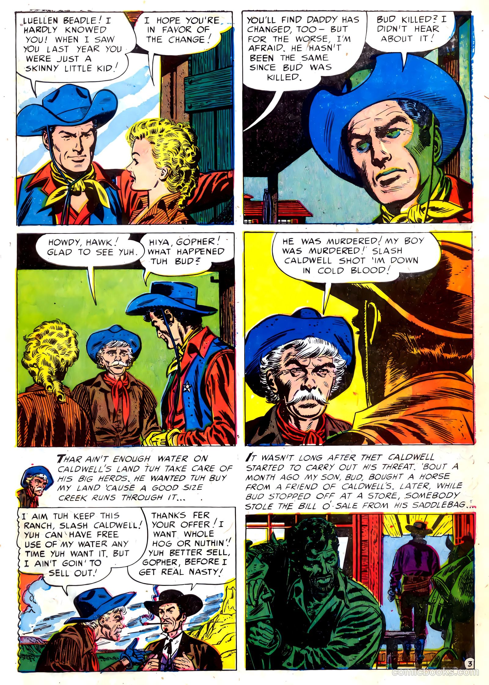 The Hawk #5 (1954) — page 5 of 36