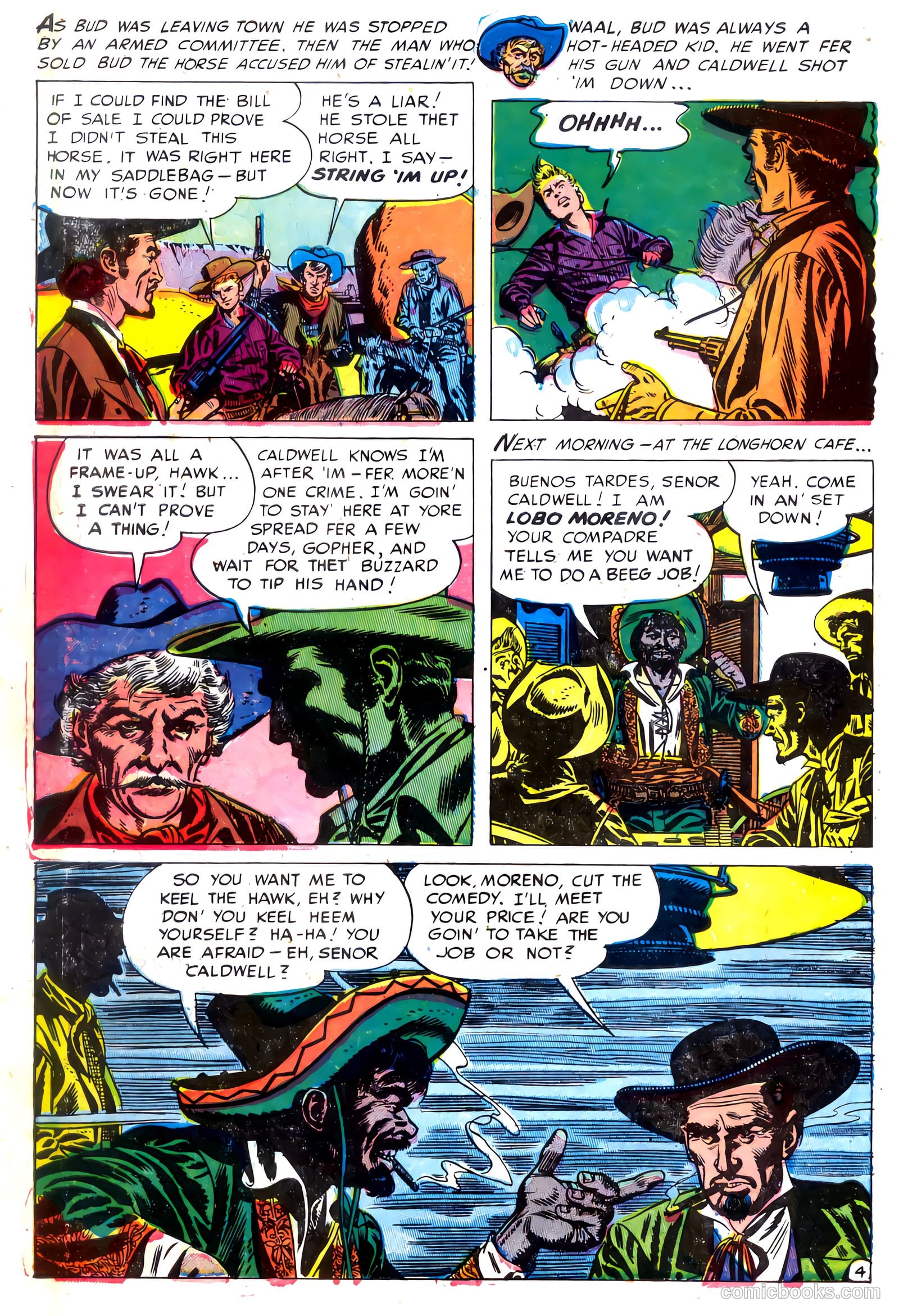 The Hawk #5 (1954) — page 6 of 36