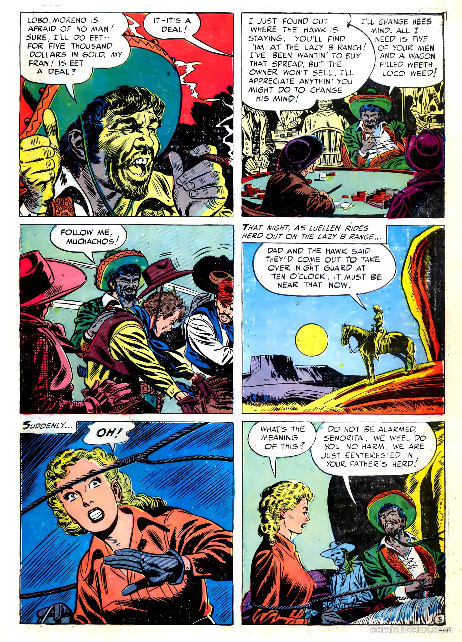 The Hawk #5 (1954) — page 7 of 36