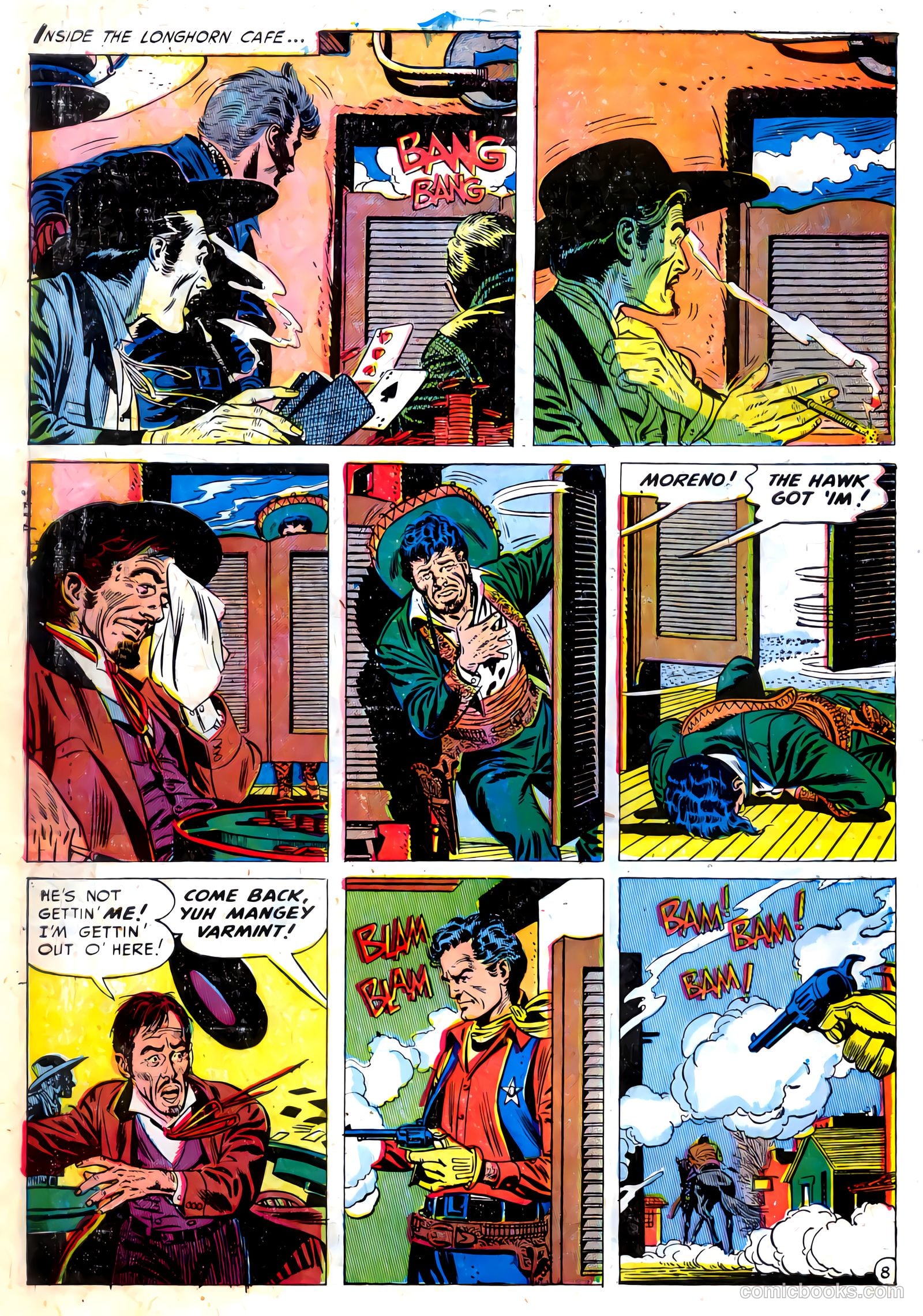 The Hawk #5 (1954) — page 10 of 36