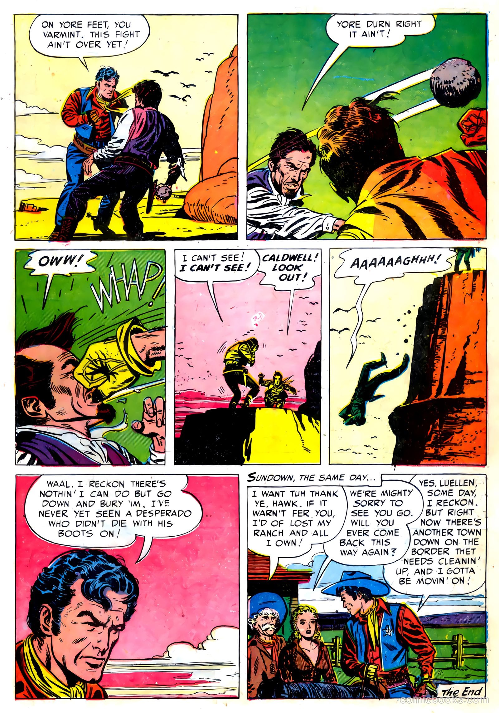 The Hawk #5 (1954) — page 13 of 36
