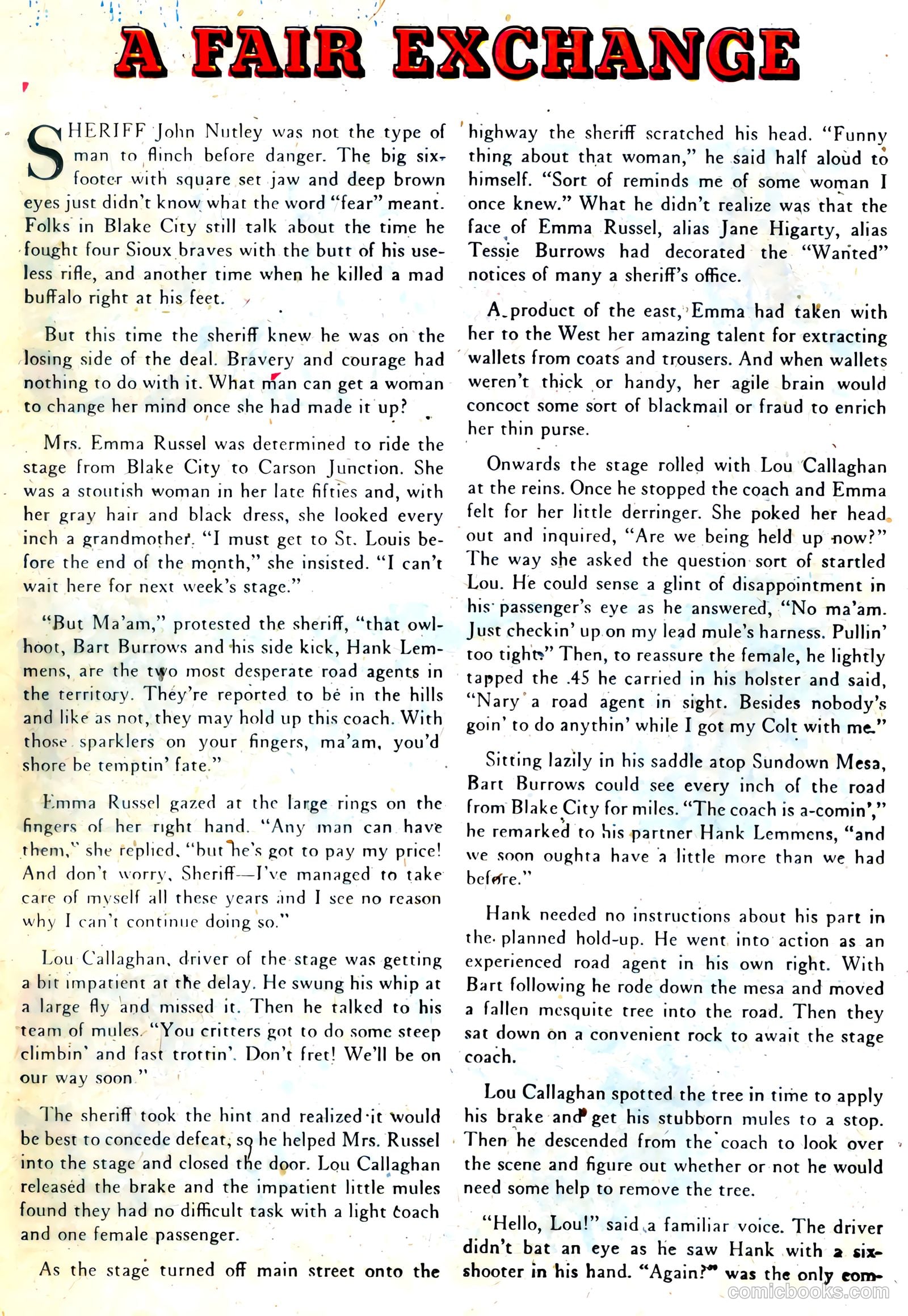 The Hawk #5 (1954) — page 16 of 36