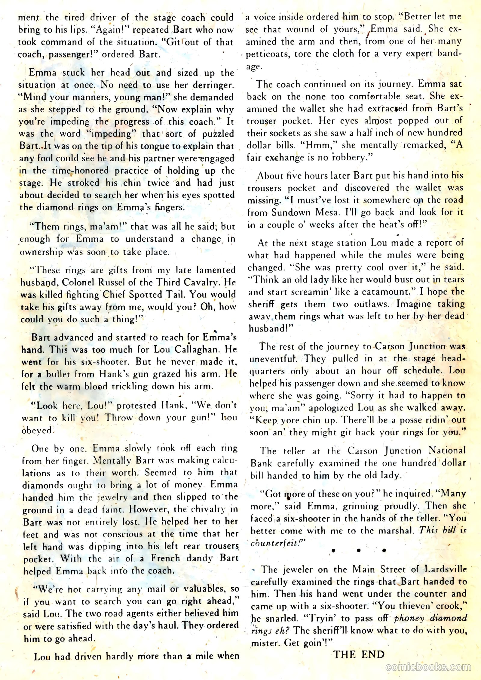 The Hawk #5 (1954) — page 17 of 36