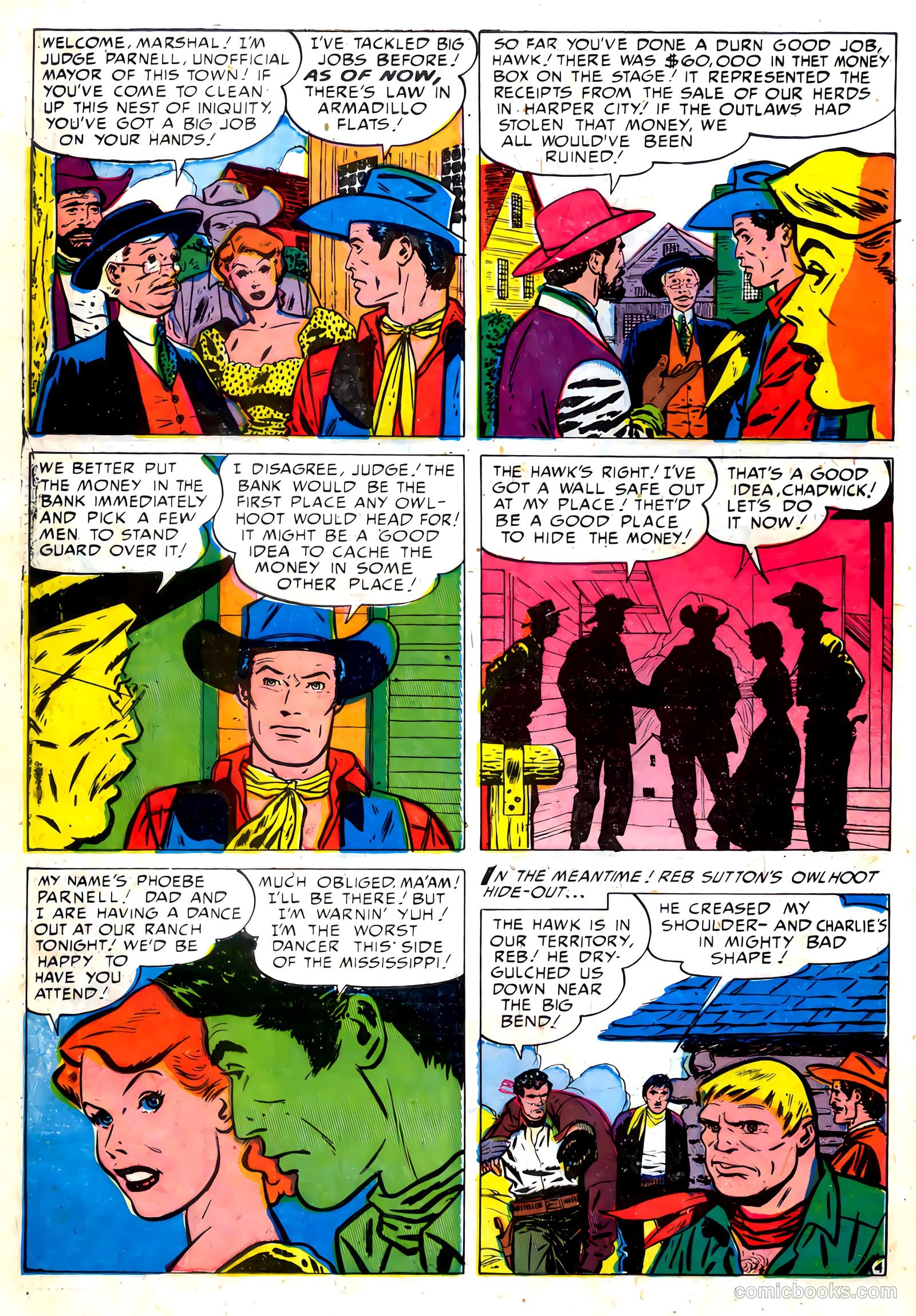 The Hawk #5 (1954) — page 22 of 36