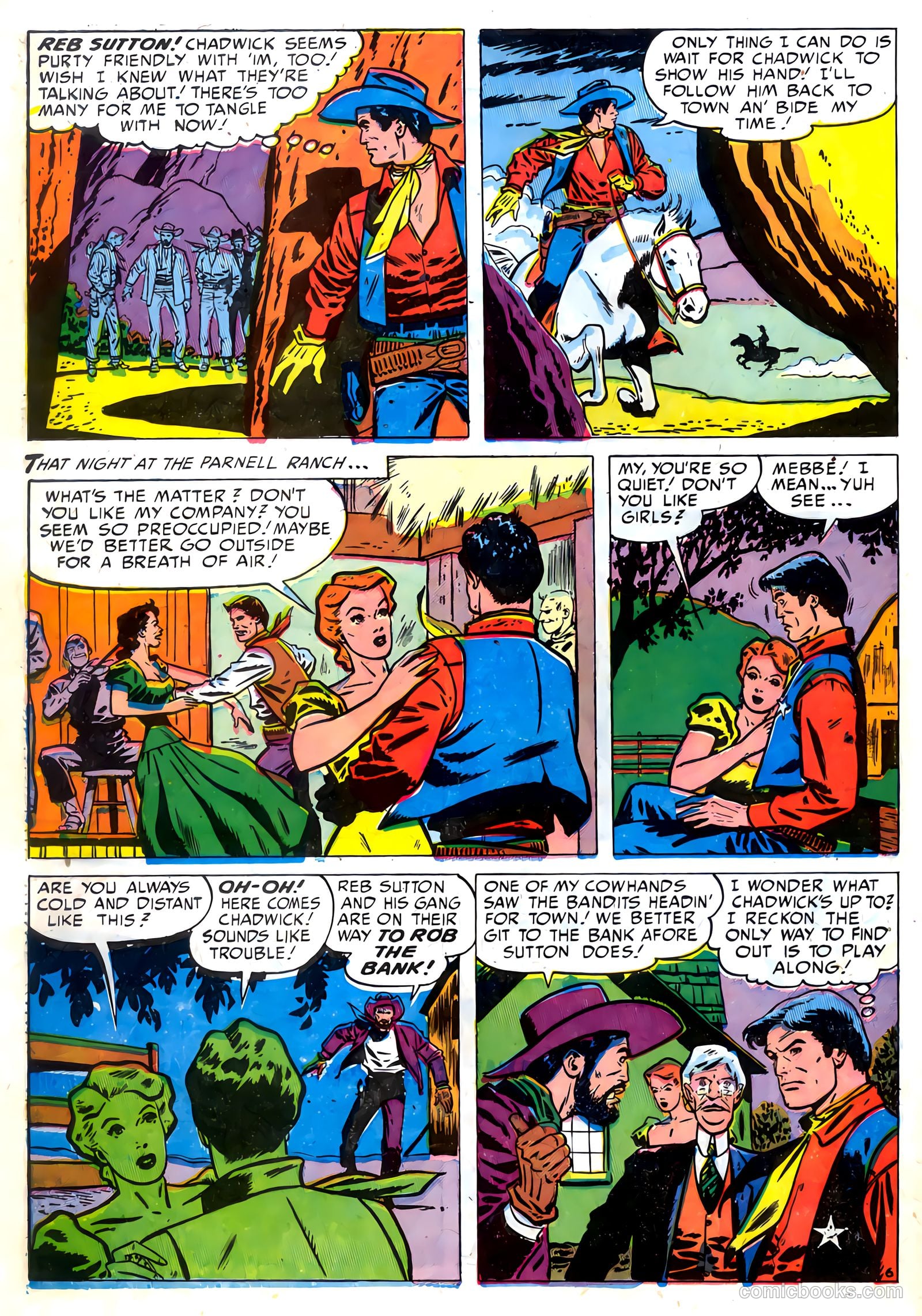 The Hawk #5 (1954) — page 24 of 36