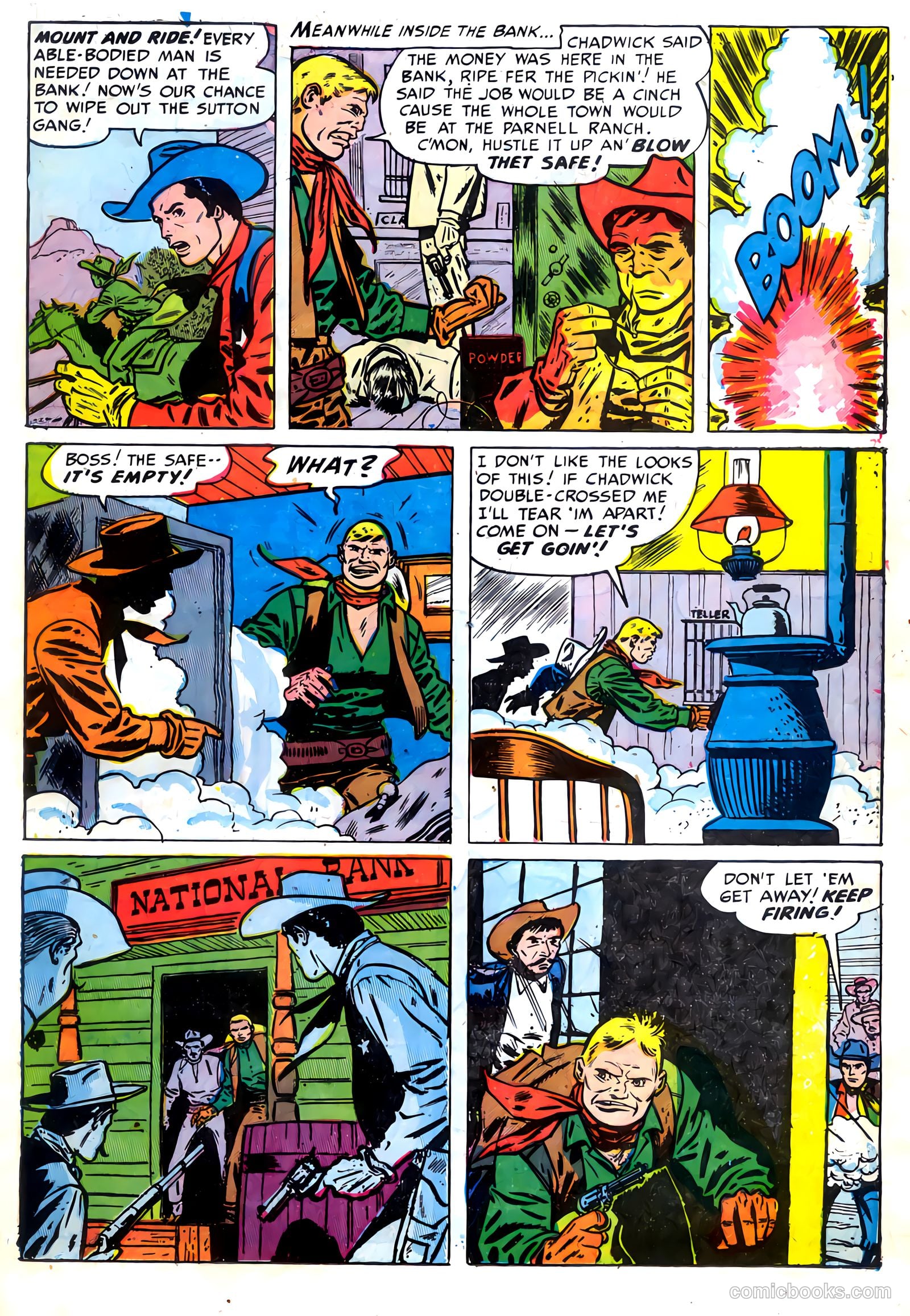 The Hawk #5 (1954) — page 25 of 36