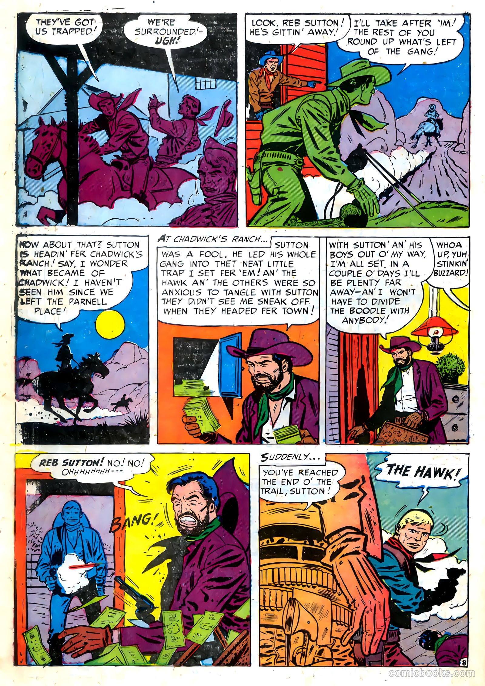 The Hawk #5 (1954) — page 26 of 36