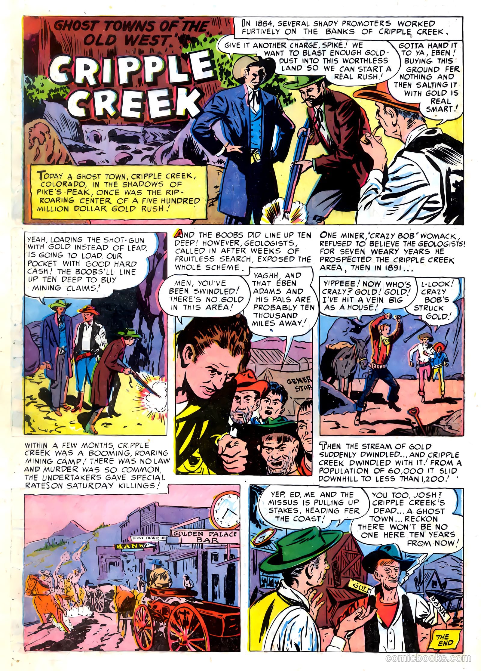The Hawk #5 (1954) — page 28 of 36