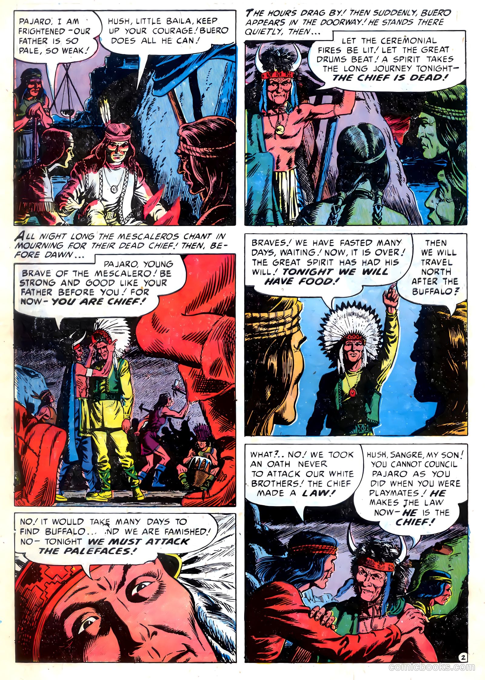 The Hawk #5 (1954) — page 30 of 36