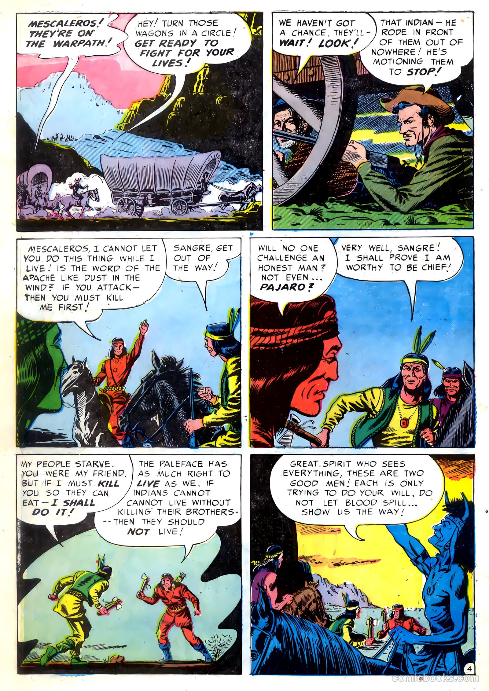 The Hawk #5 (1954) — page 32 of 36